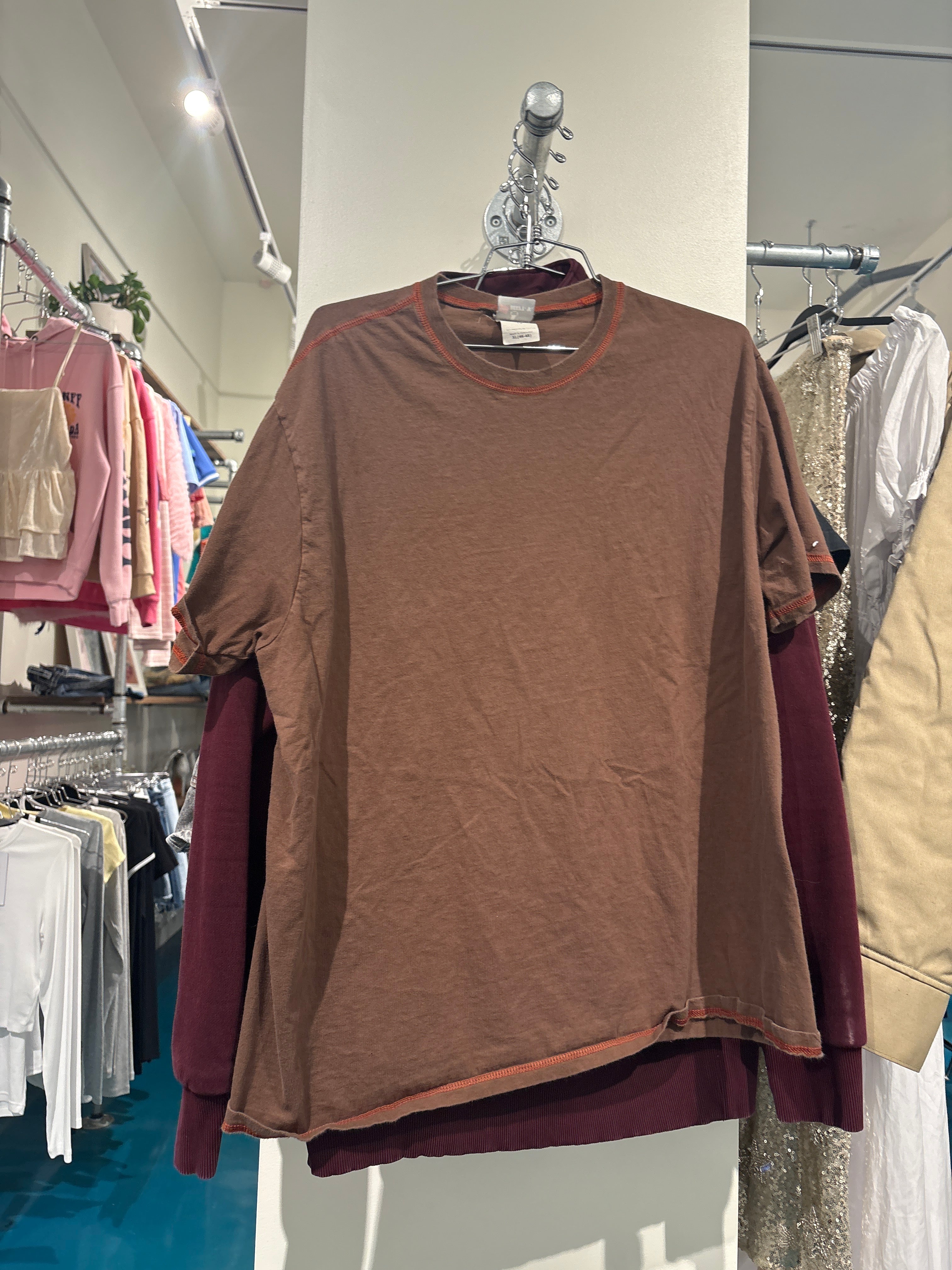beefy brown T