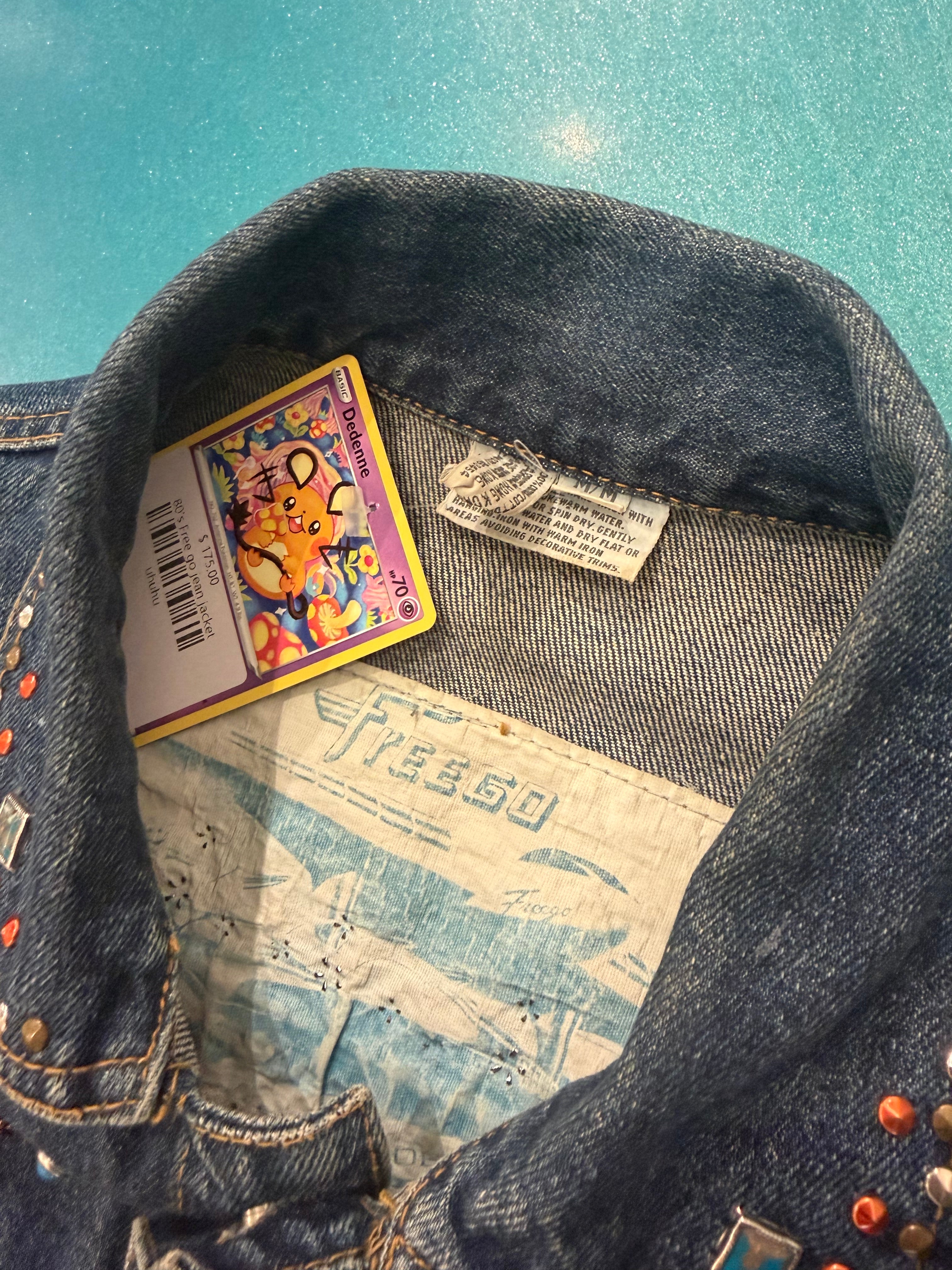 80’s Free go jean jacket (M)