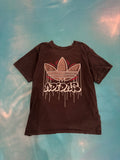 Y2K Adidas graffiti T (L) D