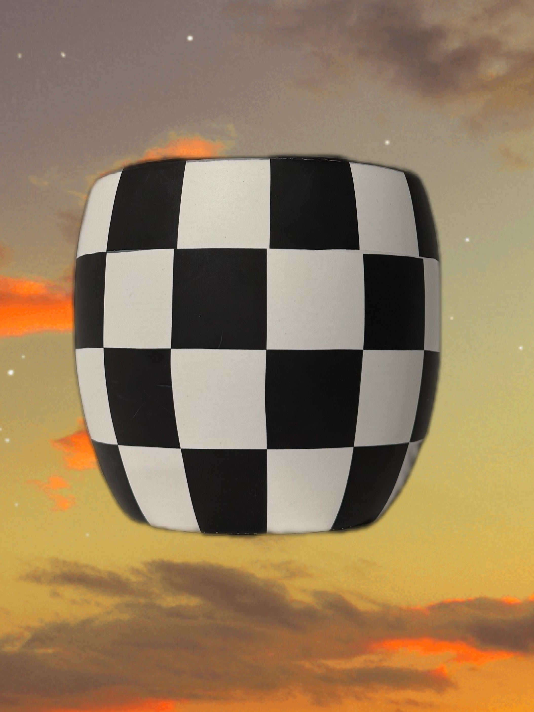 Checkered Vase