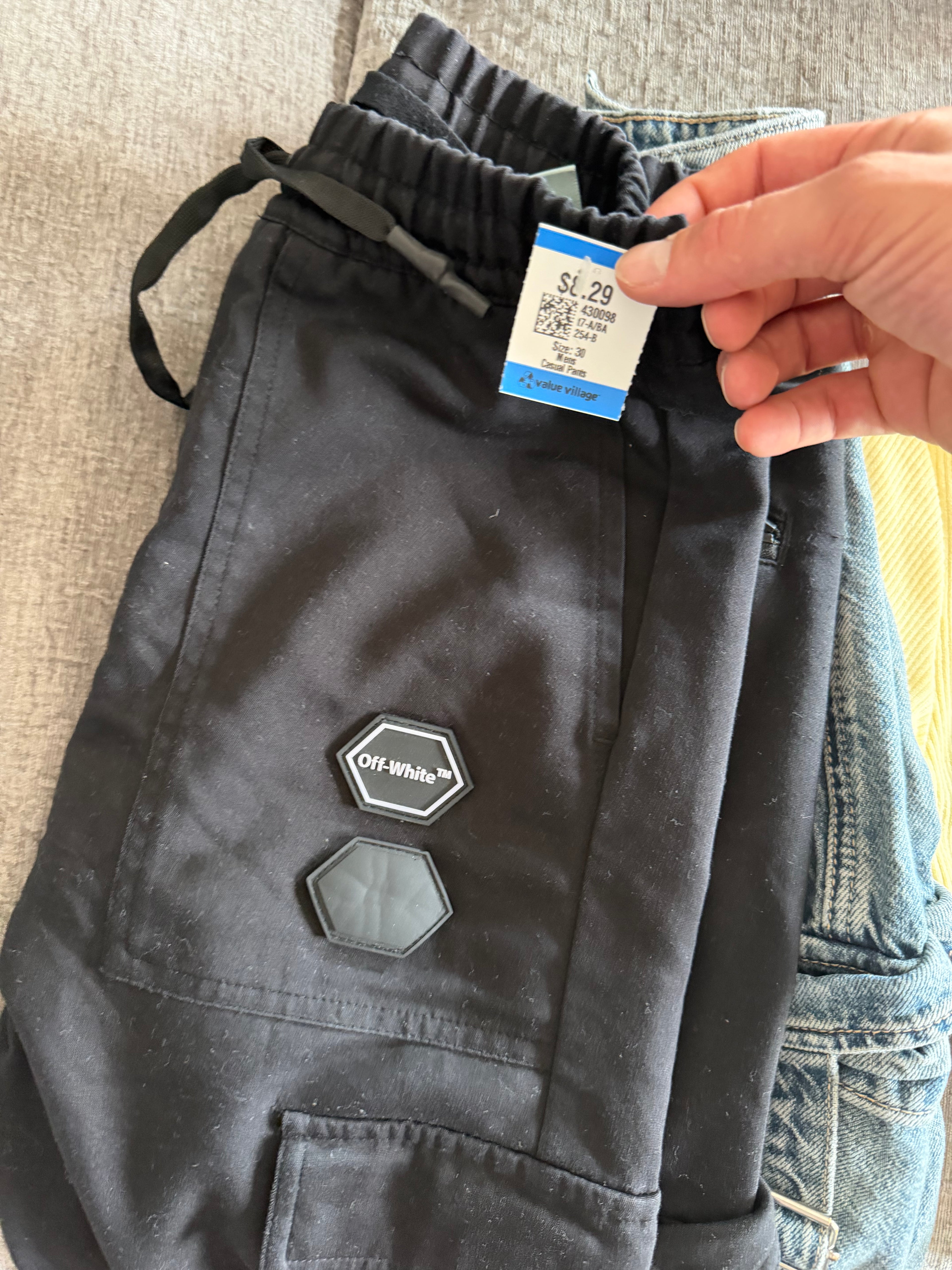 Off white pants
