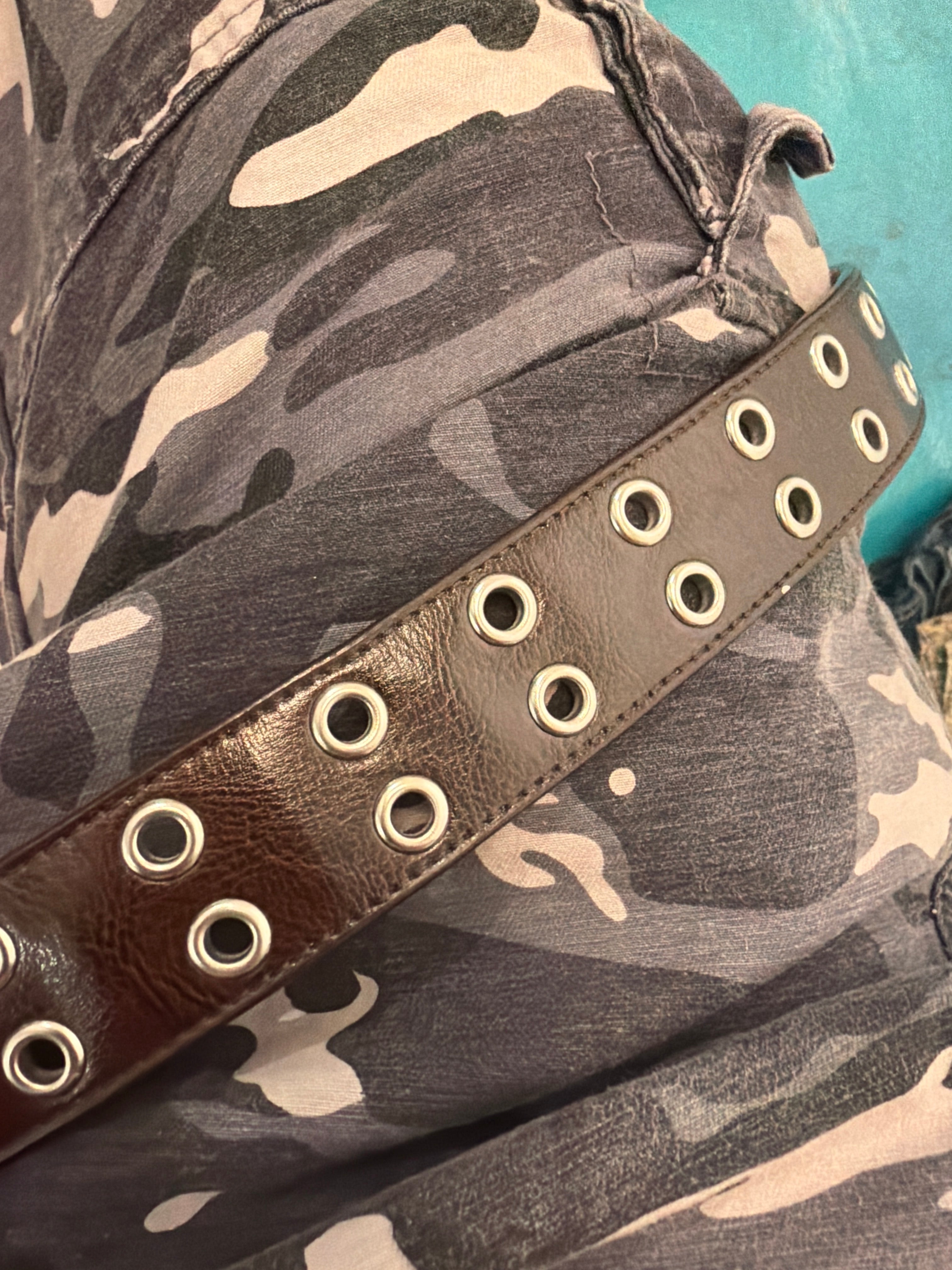 Brown Belt w Holes