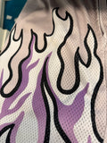 Purple Flame Shorts