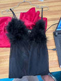 Fluffy Black Lingerie (L)