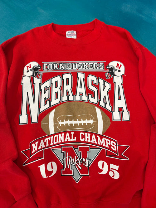 1995 Nebraska National Champs Crewneck (L)