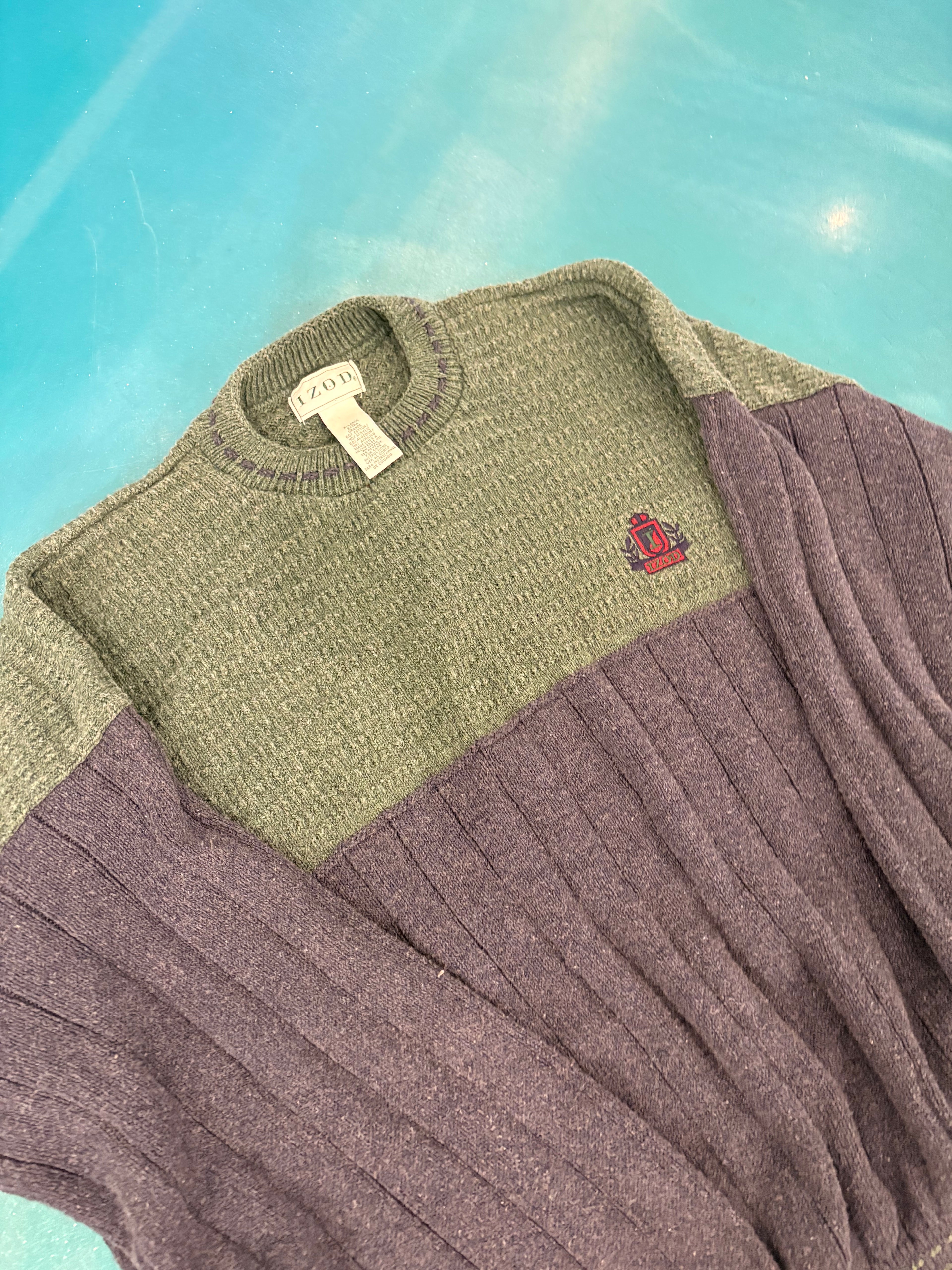 IZOD knit sweater (XL)