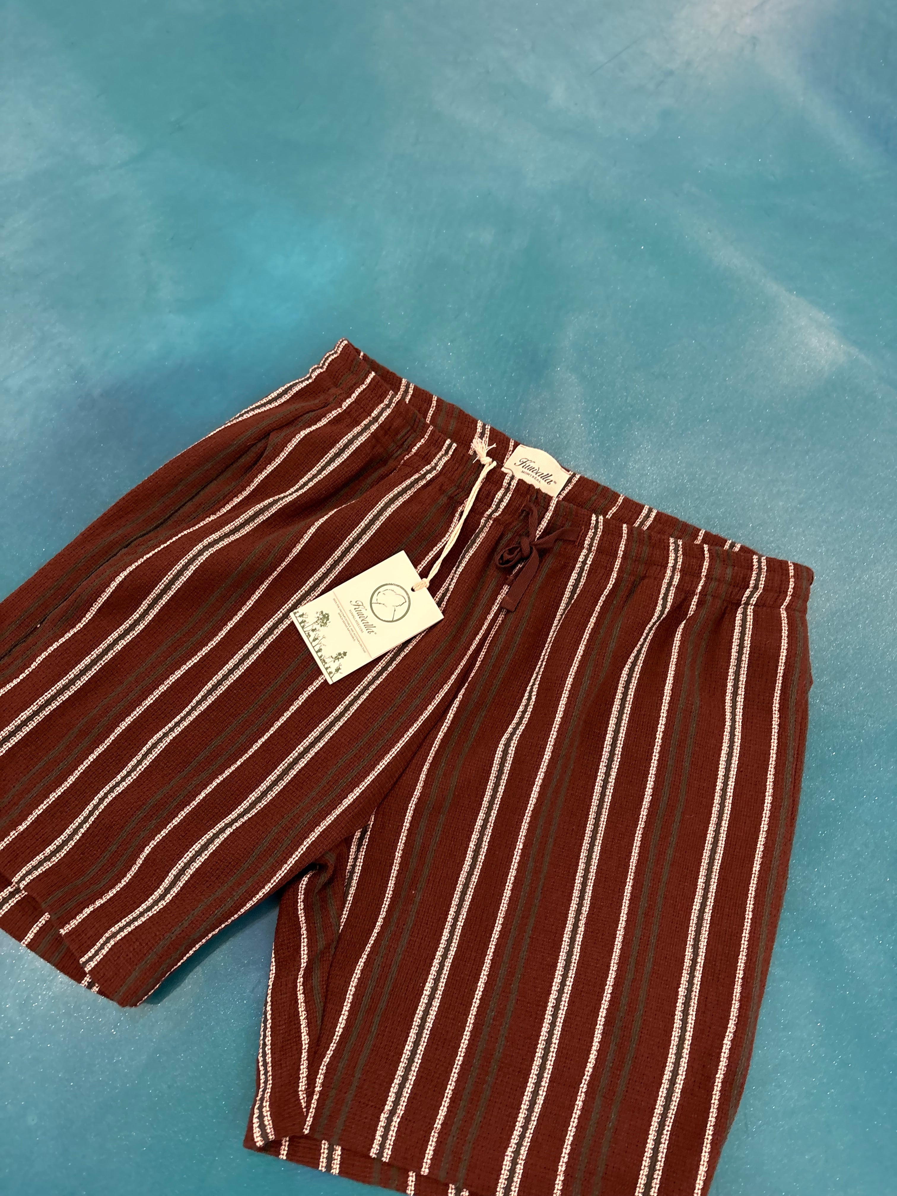 Kuwalla Textured Stripe Short