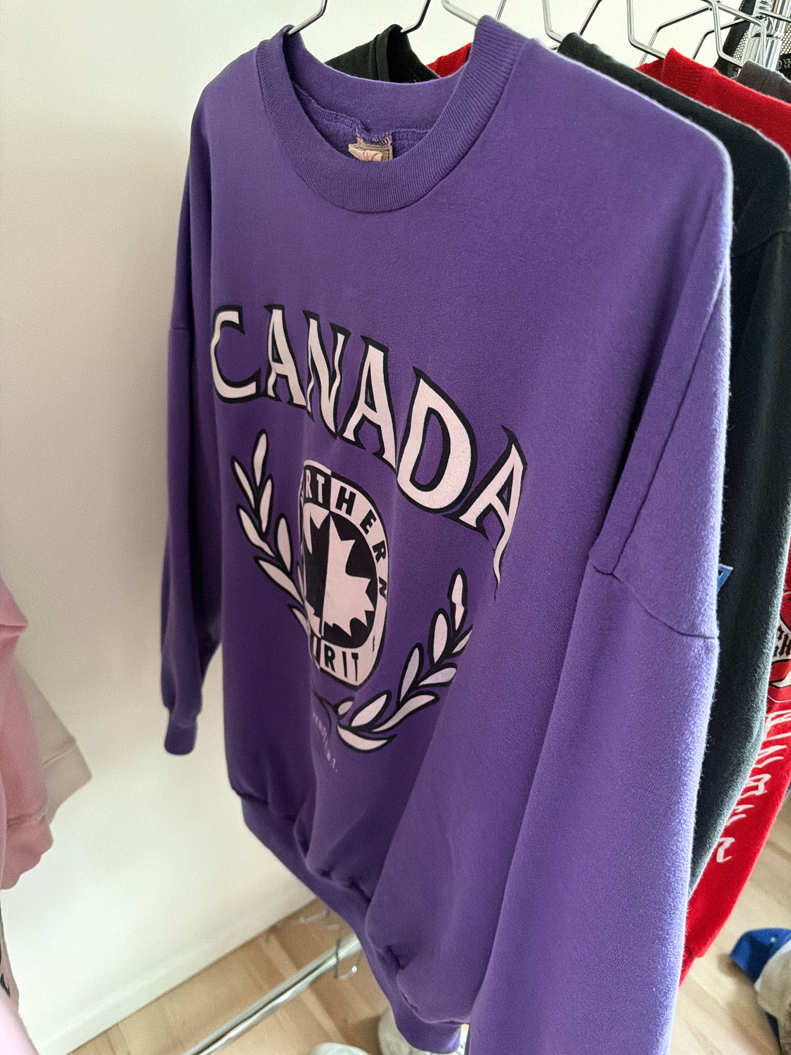 Canada Crewneck Purp
