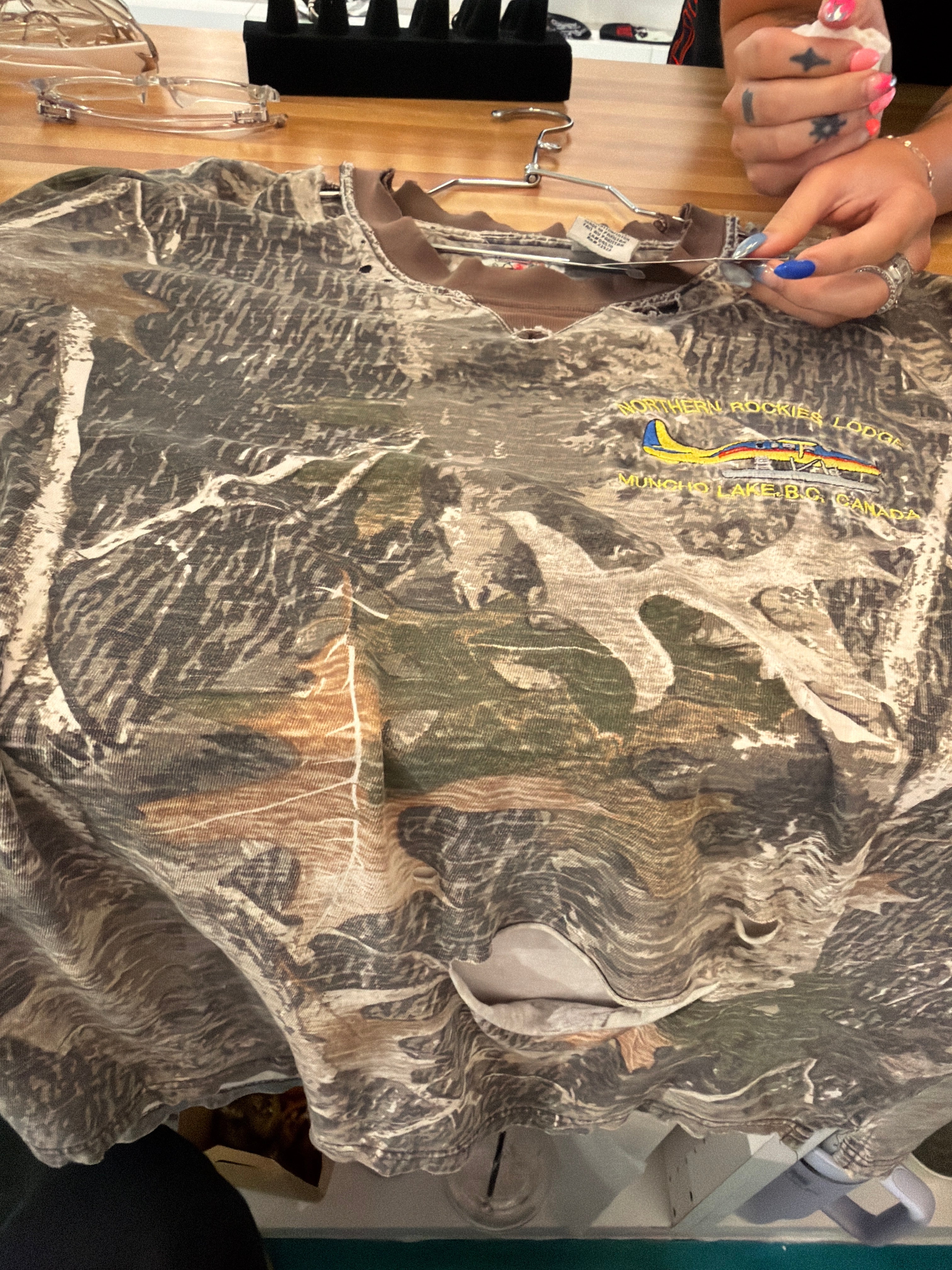 Camo shirt