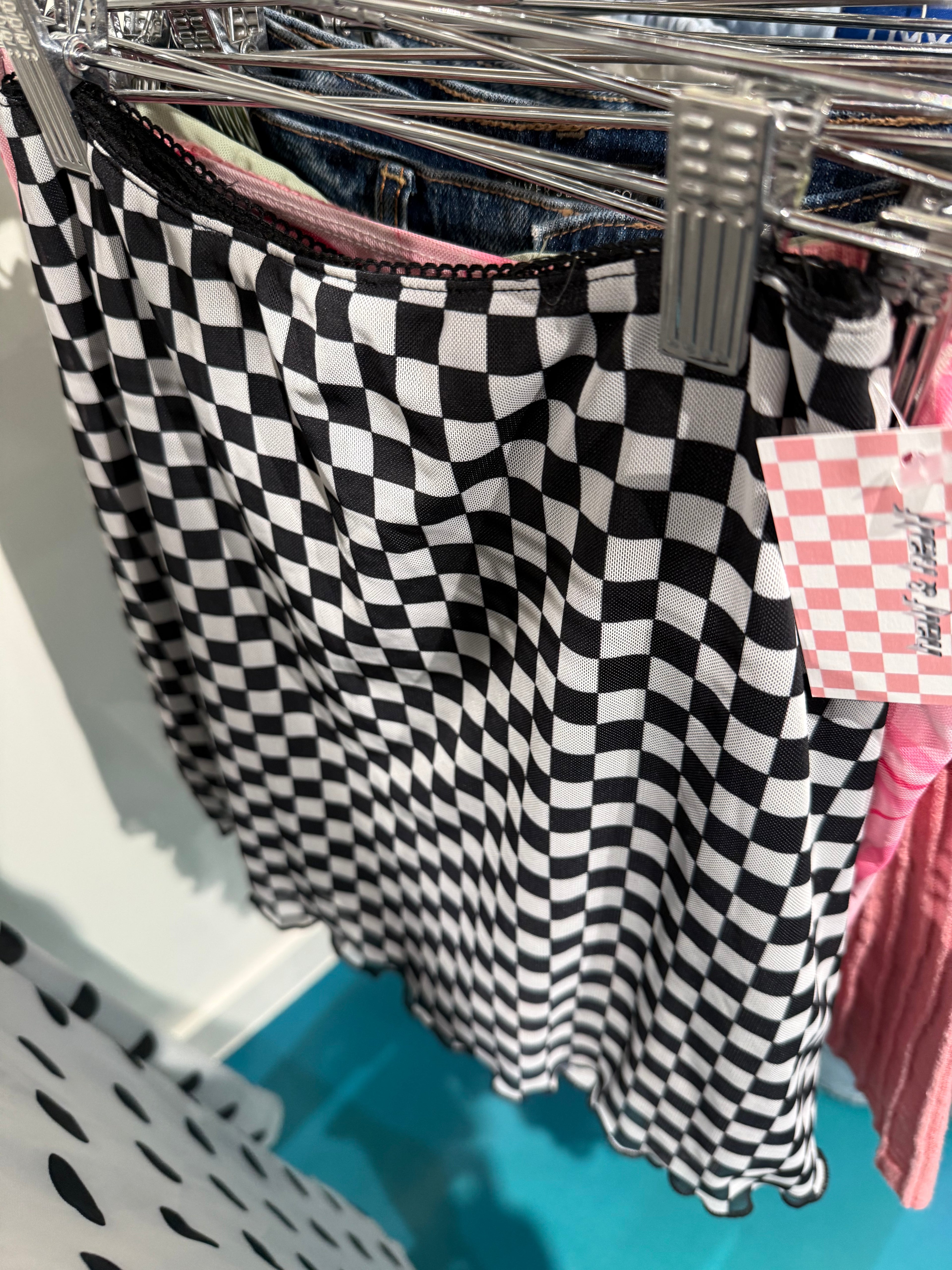 Checkered Skirt (S)