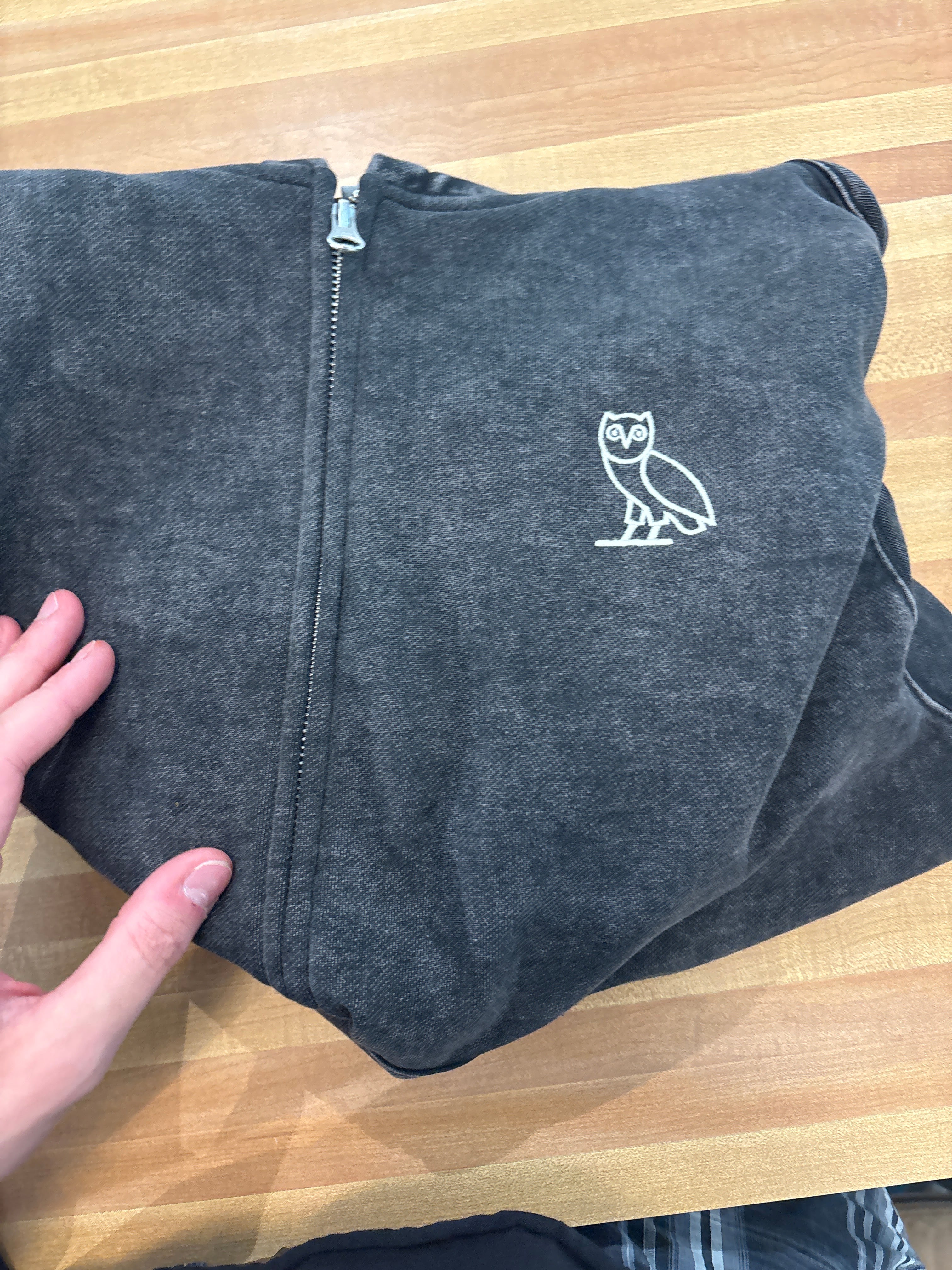 ovo washed zip up D