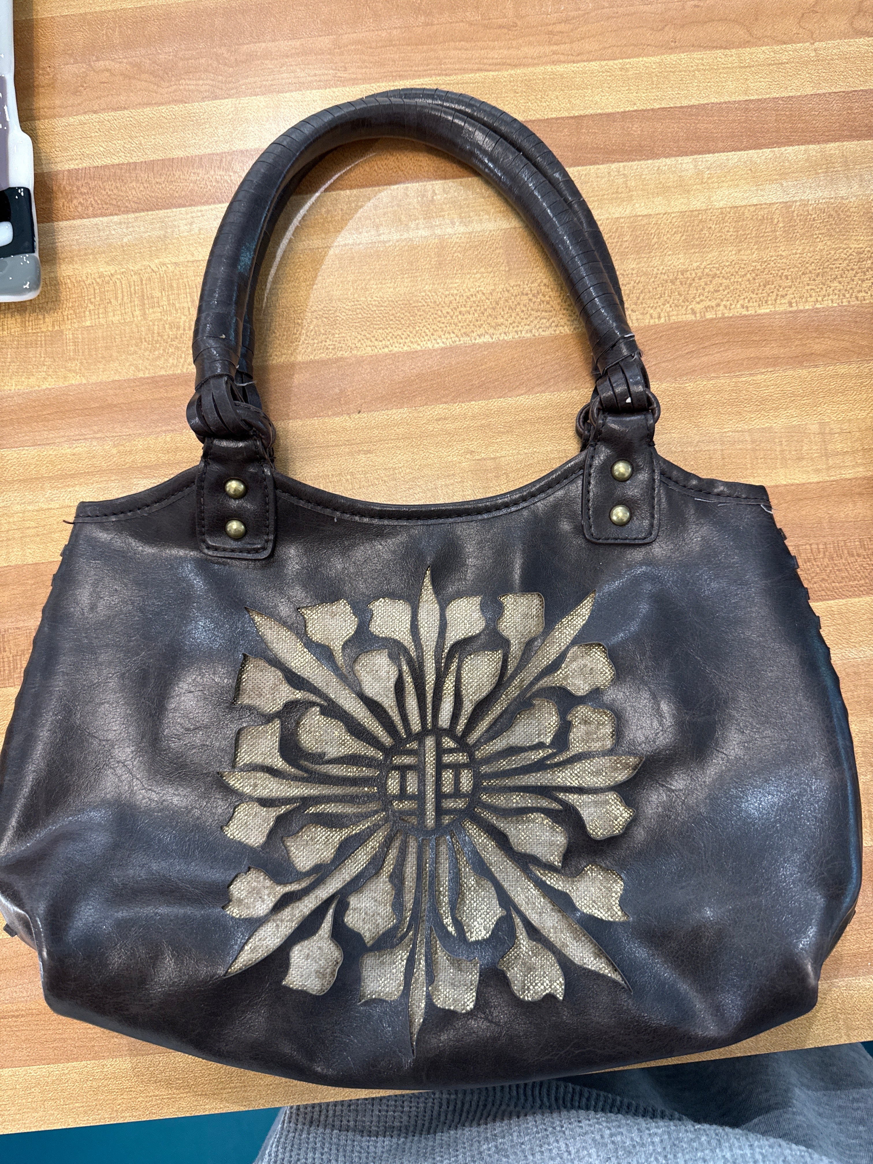 Vintage Nine West Leather Bag