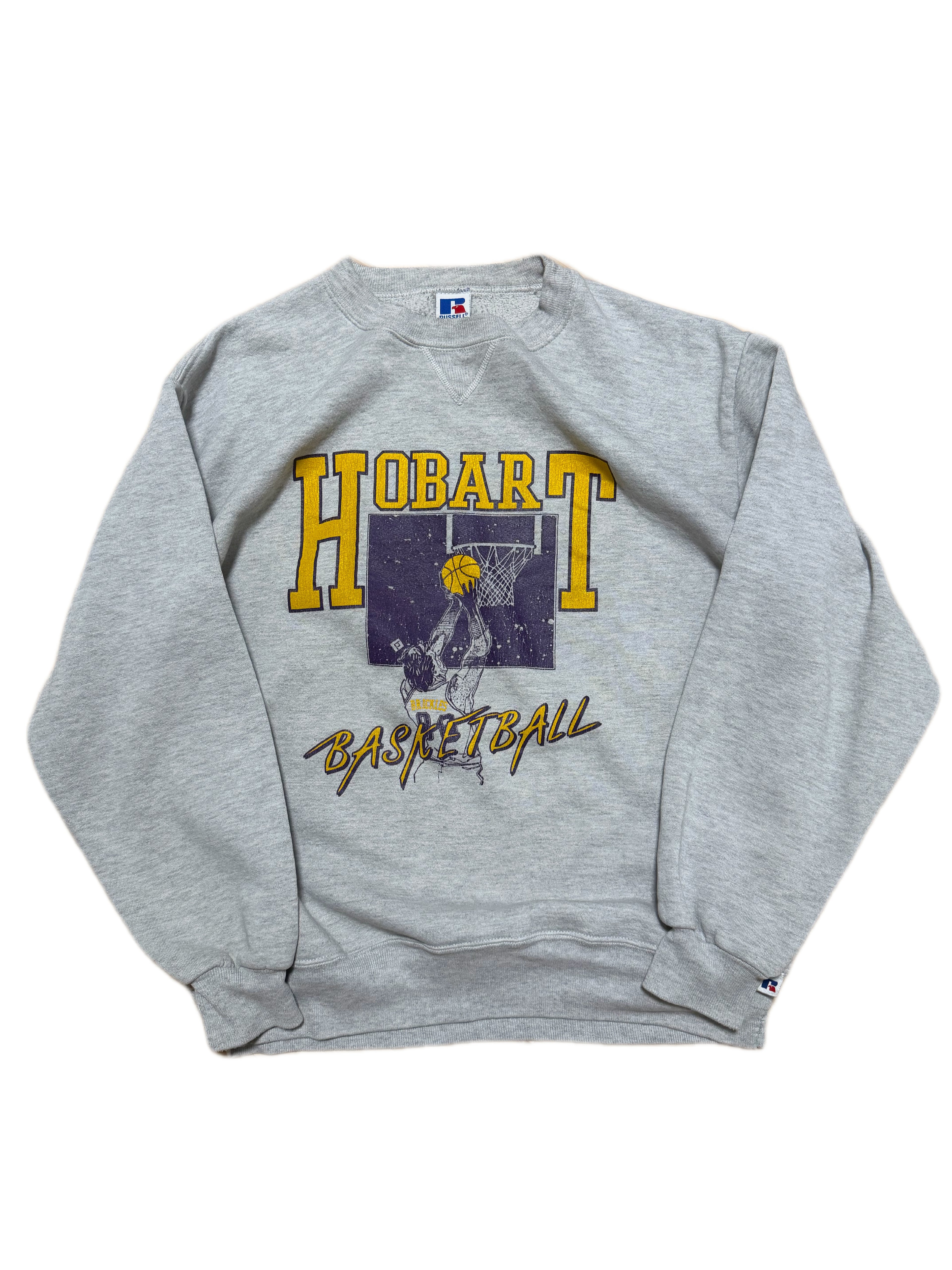 90s Russell Hobart Basketball Crewneck (2XL)