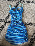 I.AM.GIA Blue Mesh Dress (S)