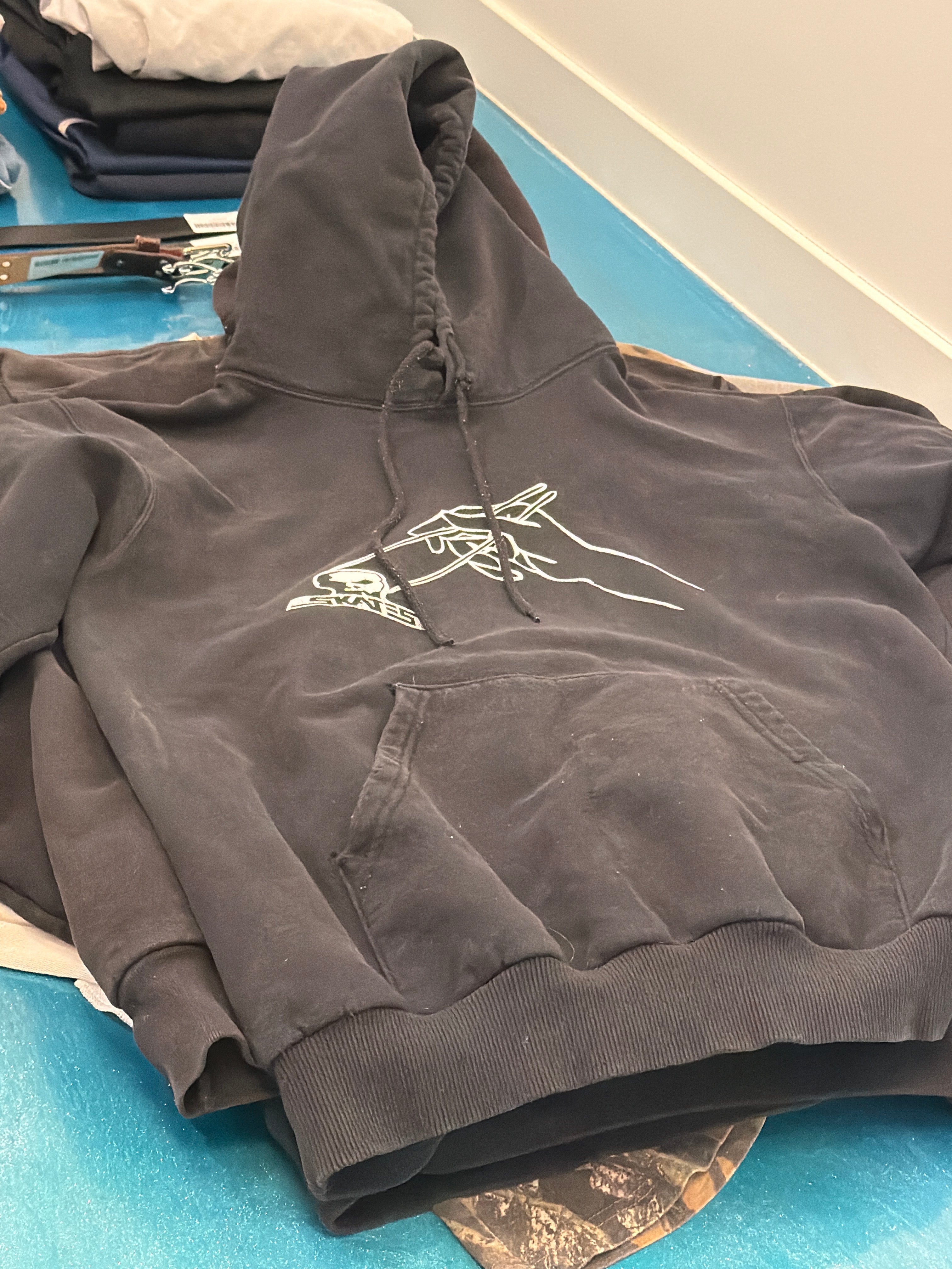 Skull skates Hoodie