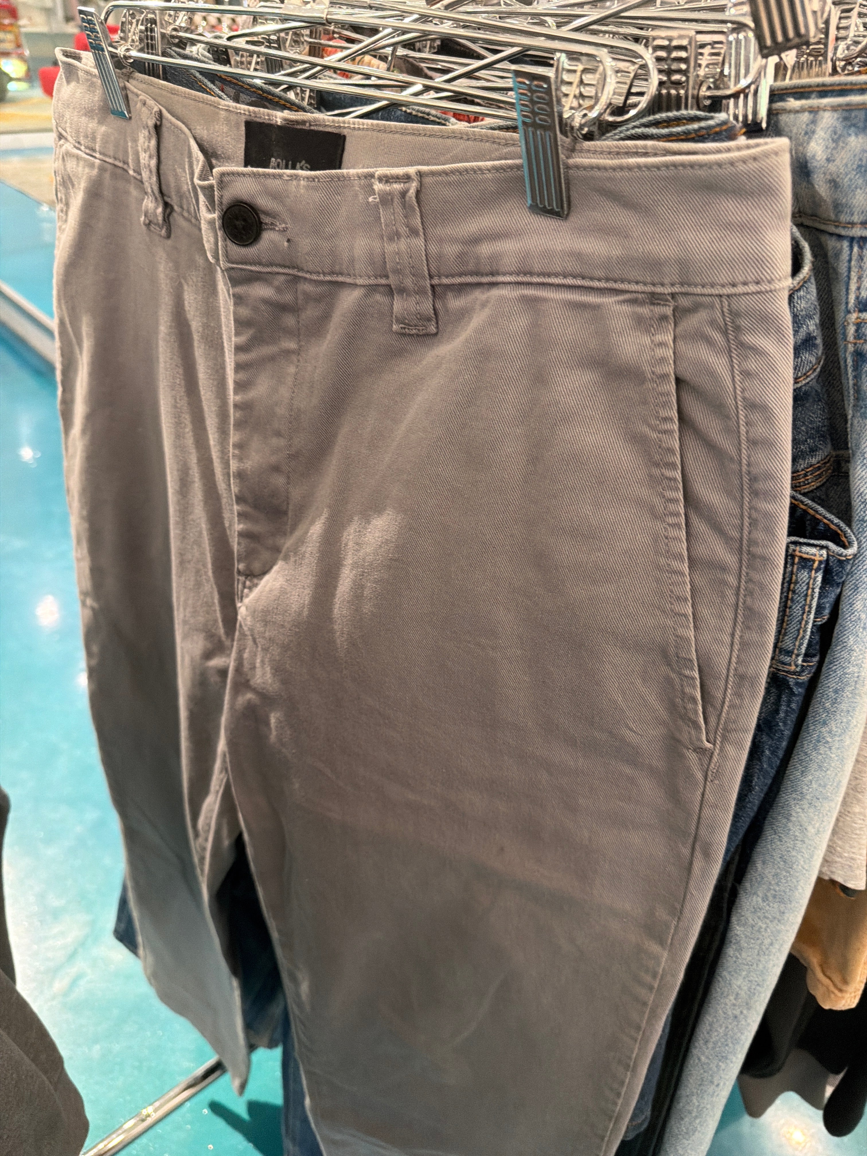 Grey Rollas Pants