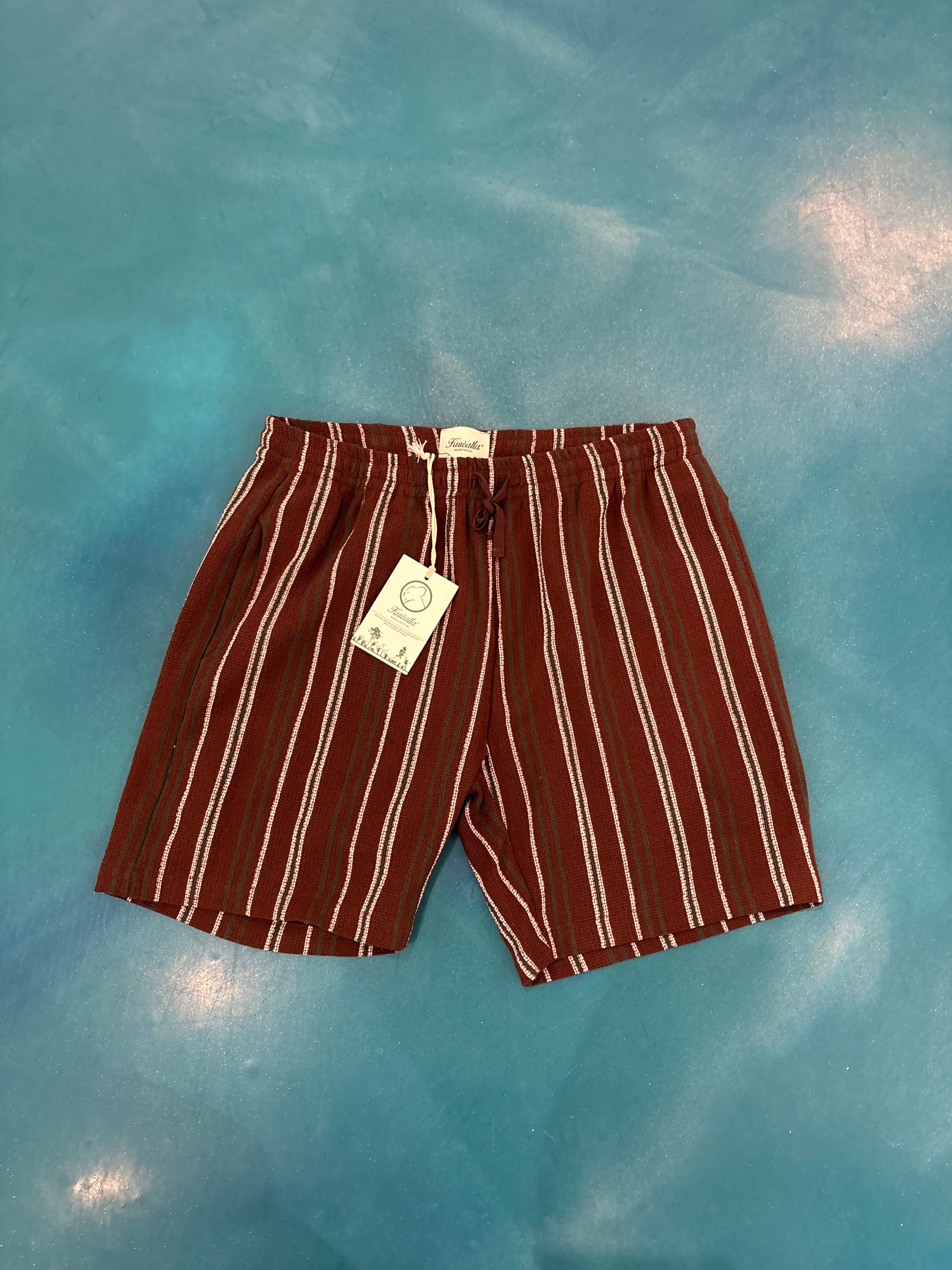 Kuwalla Textured Stripe Short