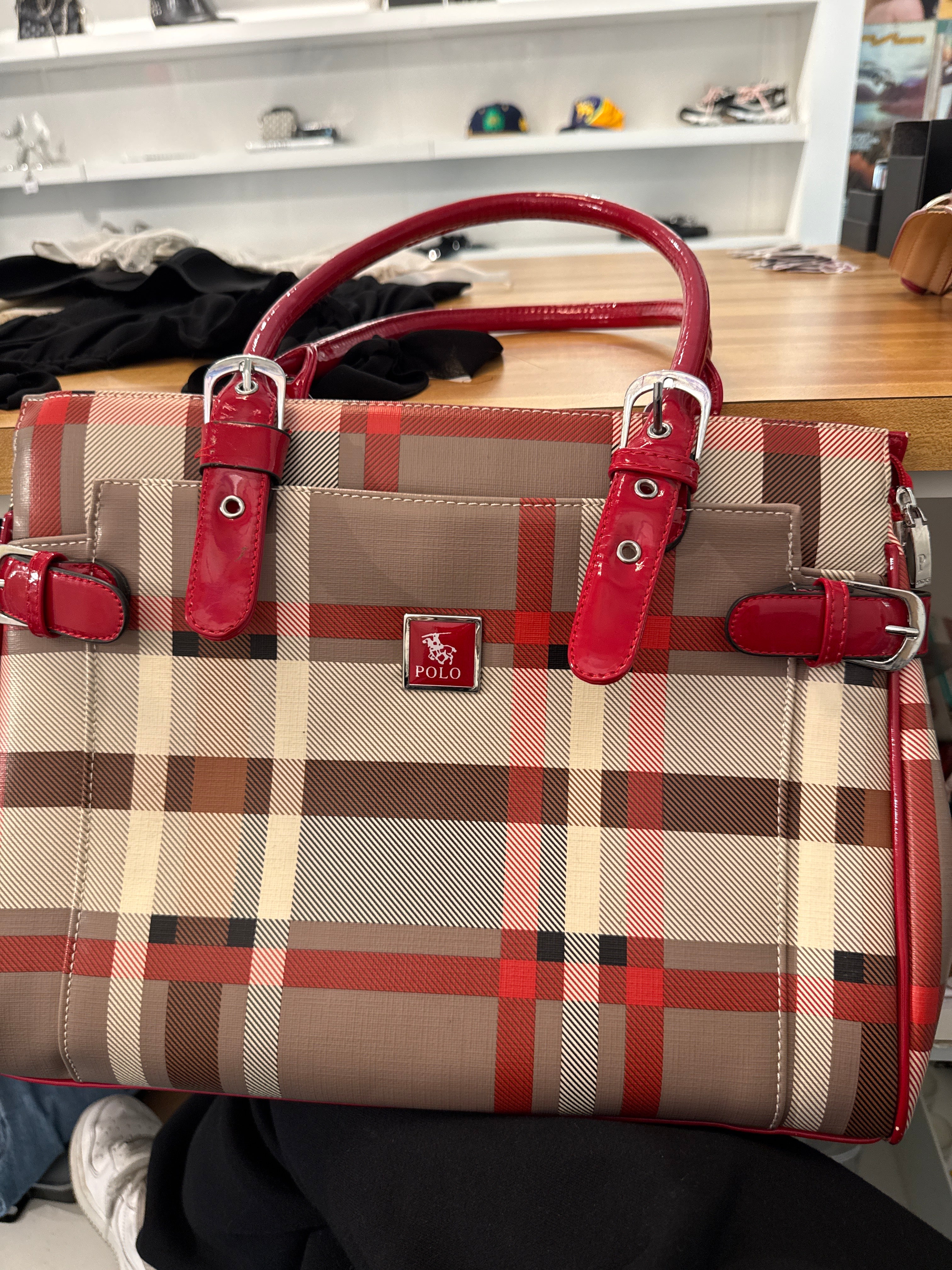 Polo South Africa Plaid Bag