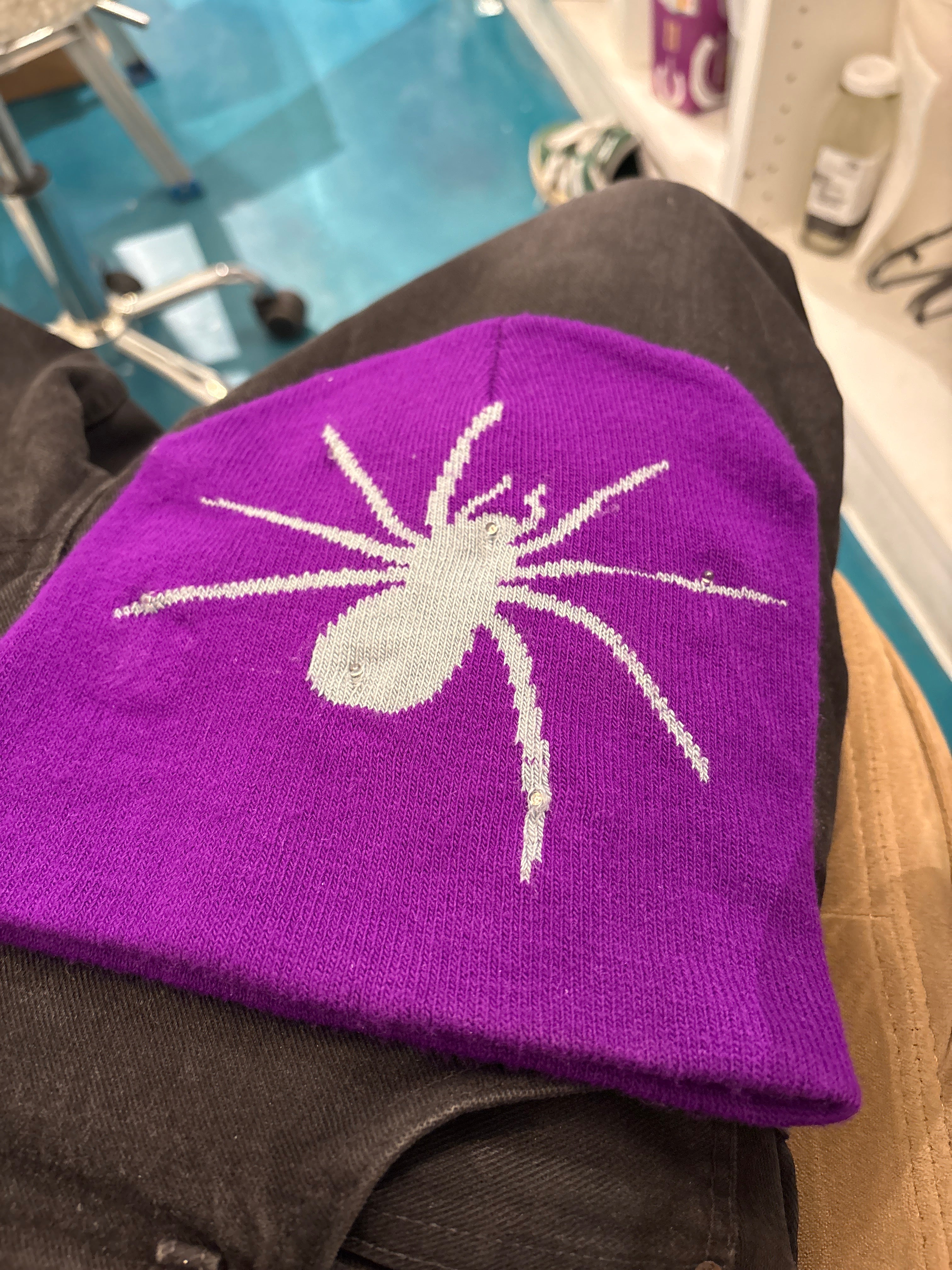 spider beanie