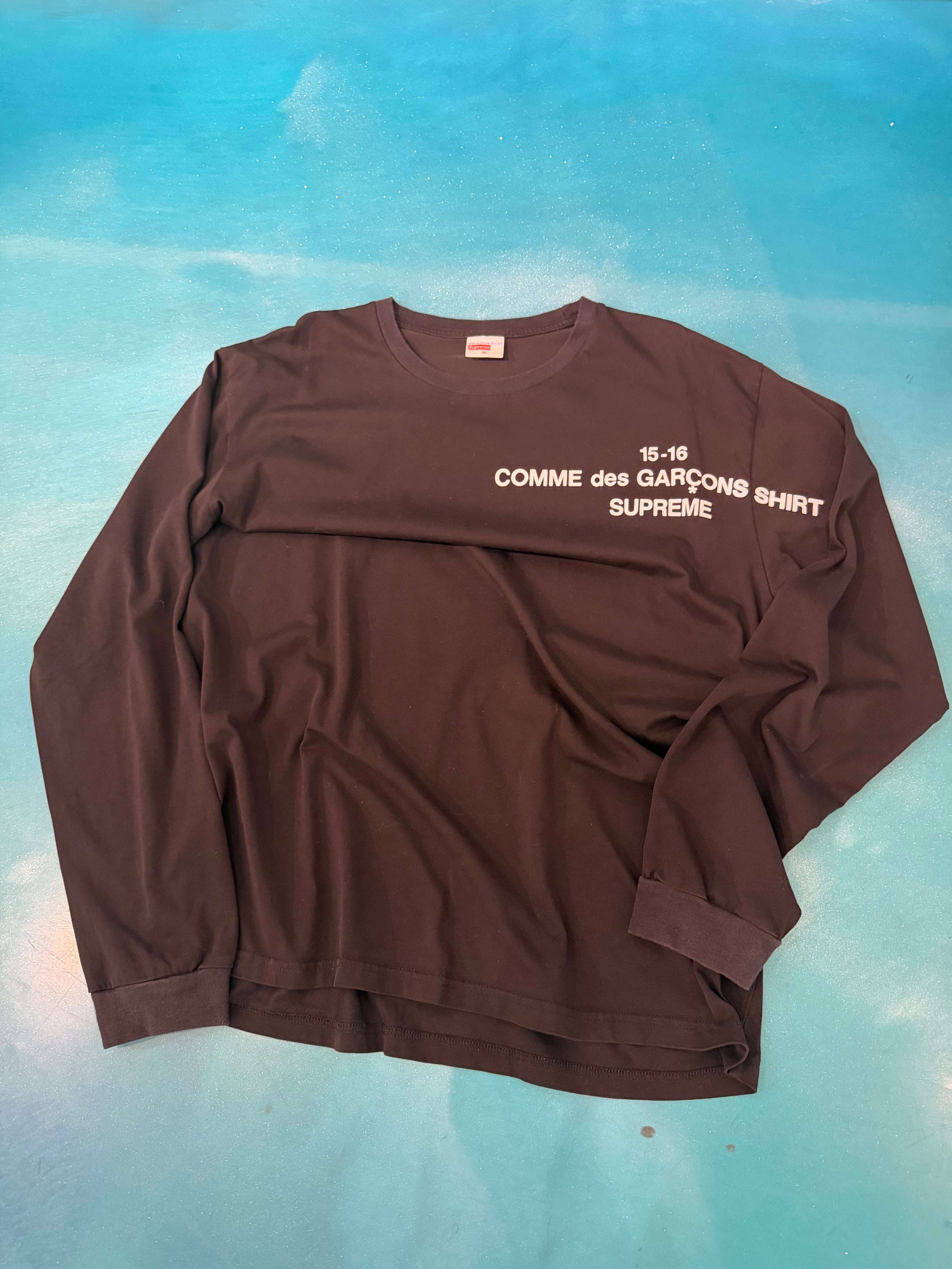 Supreme Comme Des Garçons Longsleeve (XL)