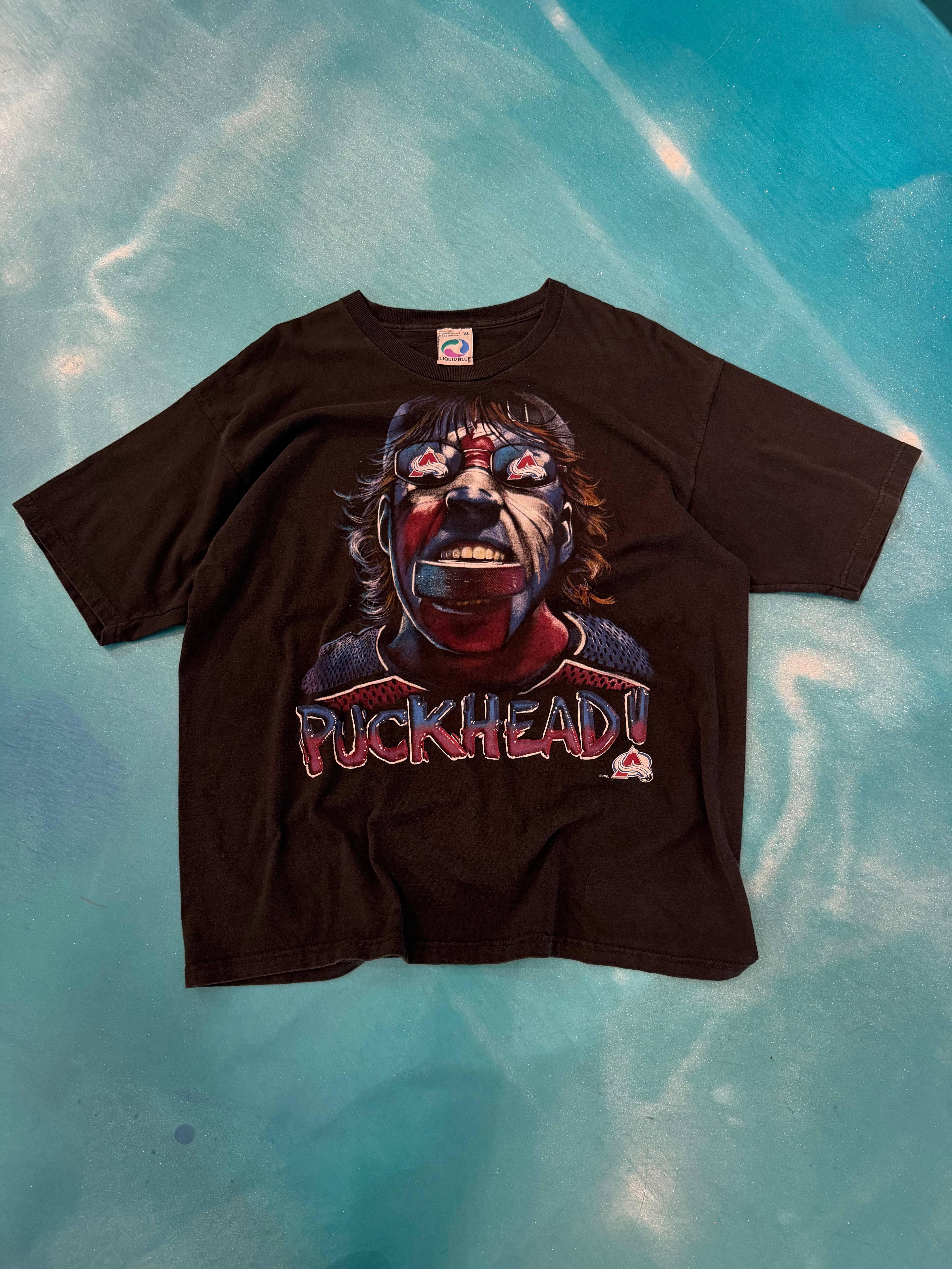 Vintage Colorado Avalanche Puckhead T-Shirt (XL)