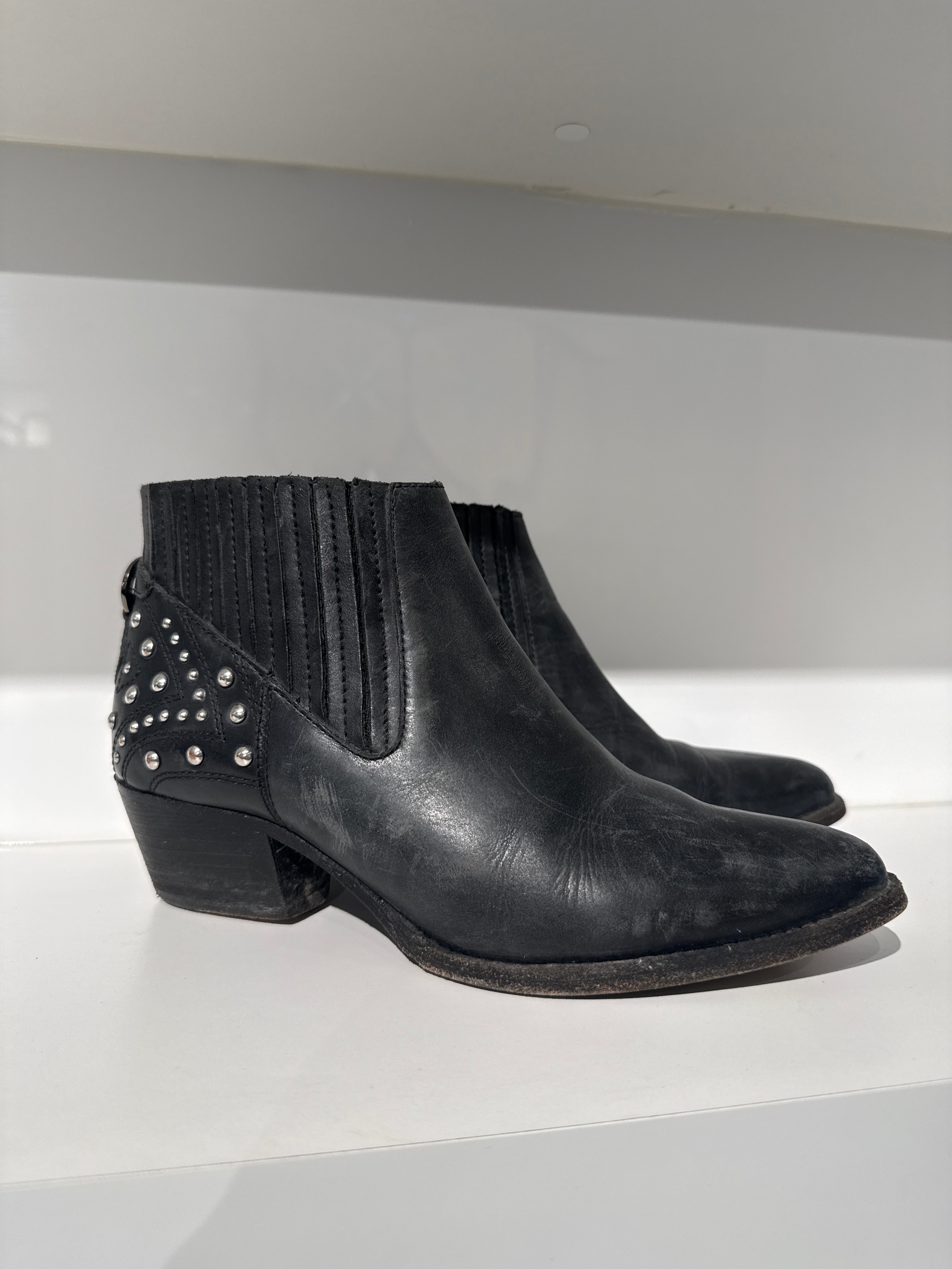 Leather Stud Boots (9)