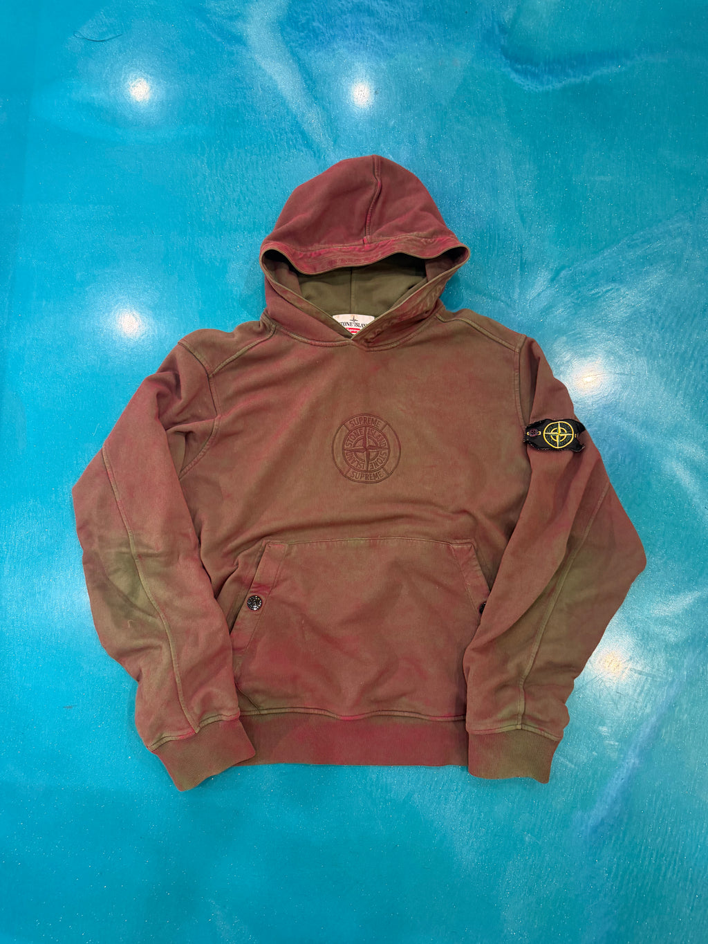 Stone Island Supreme Hoodie (L) rug