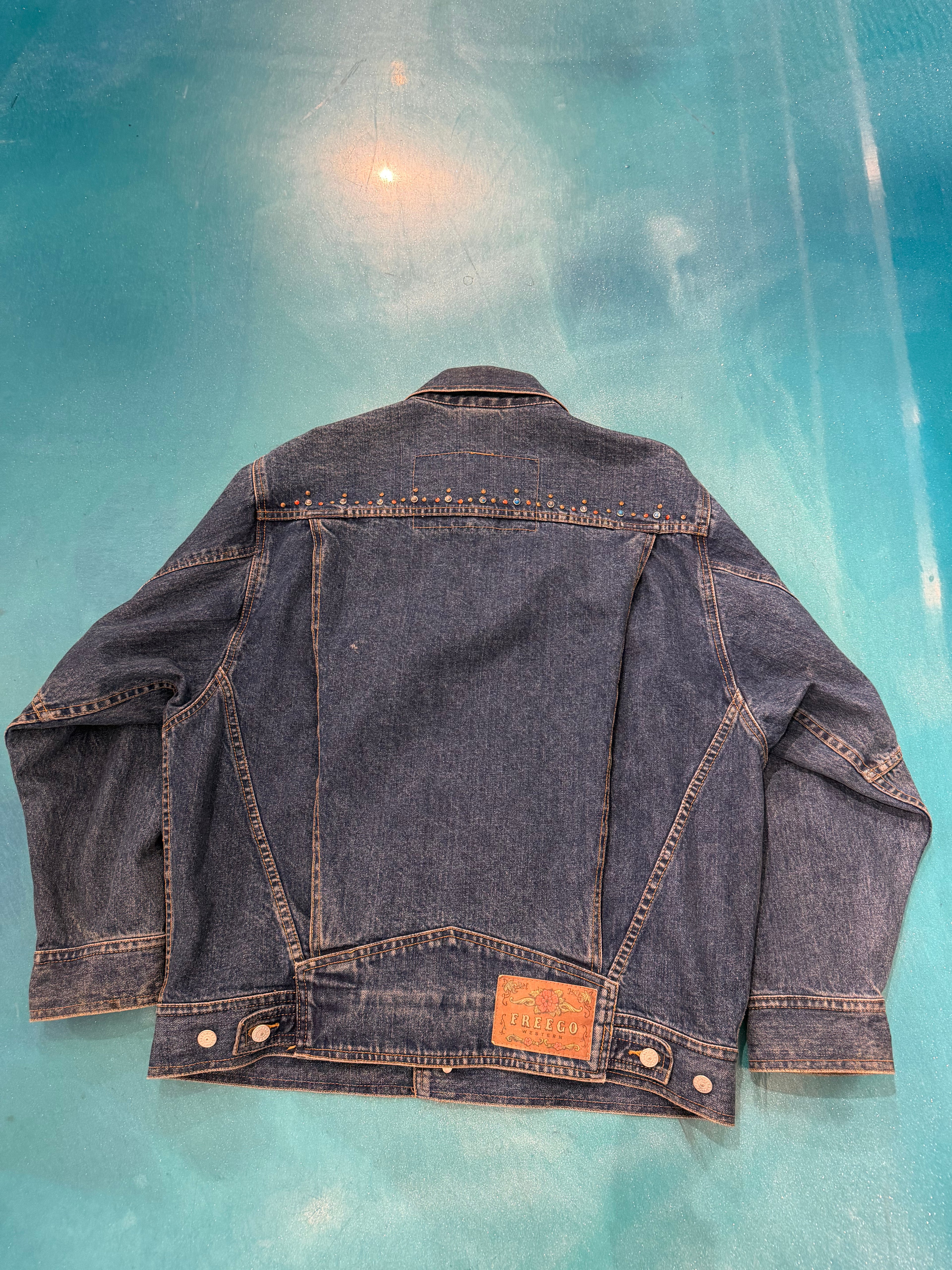 80’s Free go jean jacket (M)