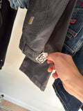 Grey CARHARTT relaxed double knee