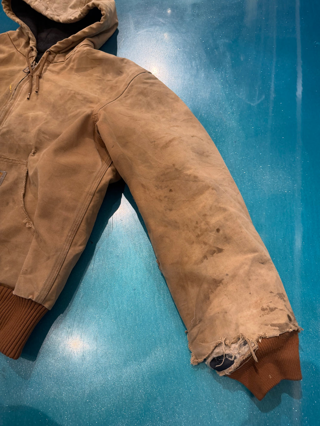 Vintage Carhartt Jacket Distressed (S)