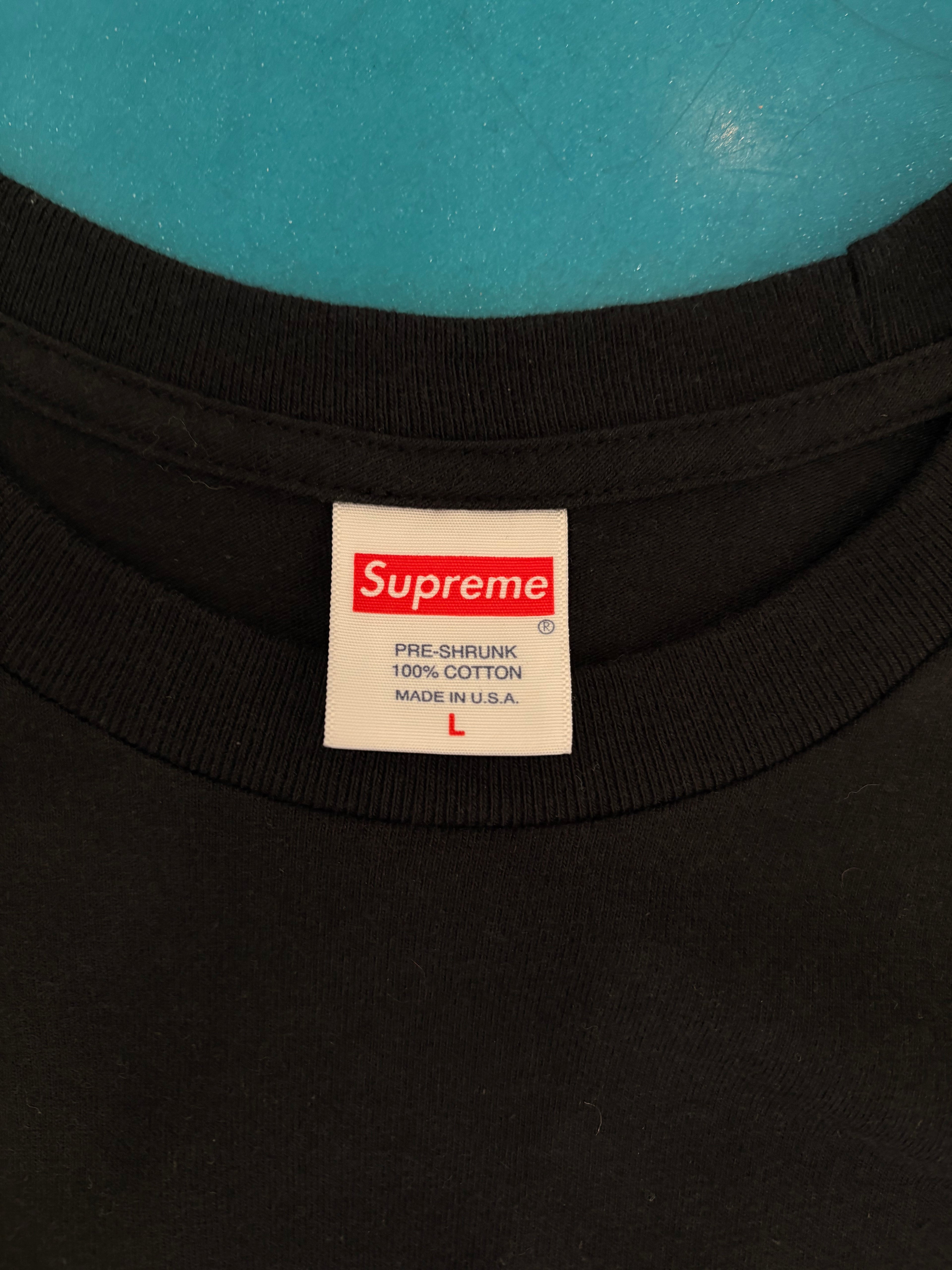 Supreme Float Tee 'Black' (L)