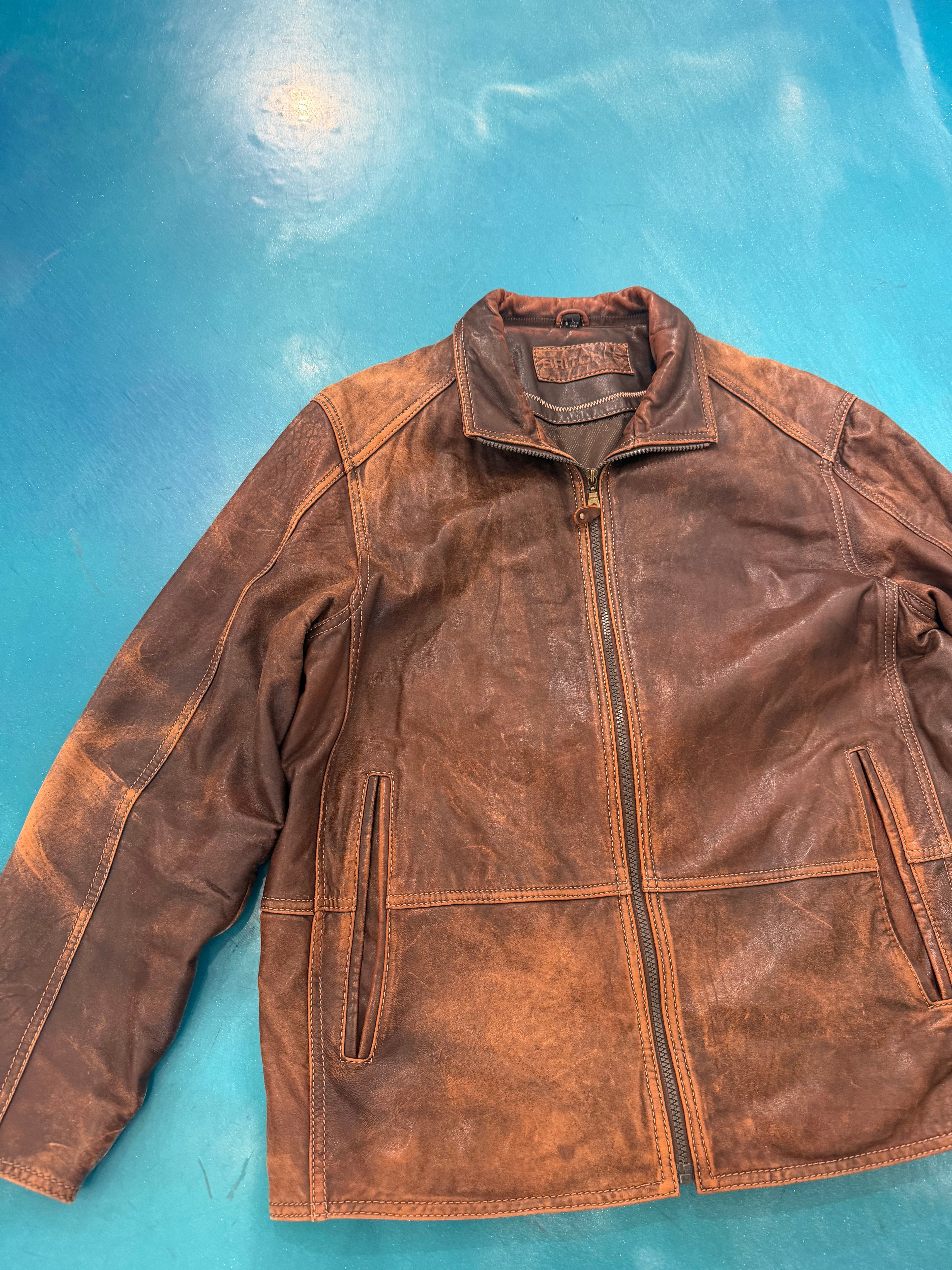 Vintage Britches Leather Jacket (L)