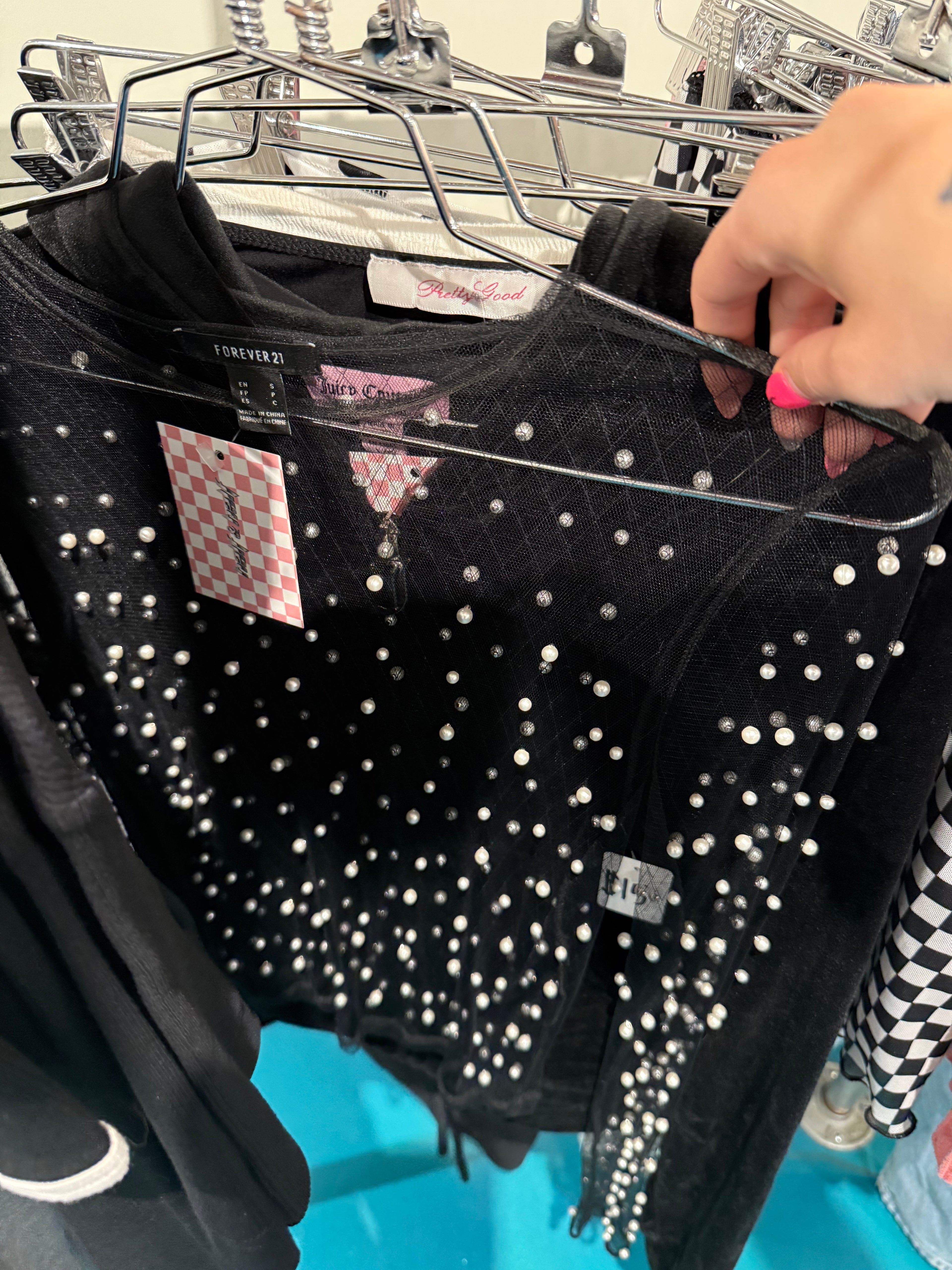 Forever 21 Beaded Top