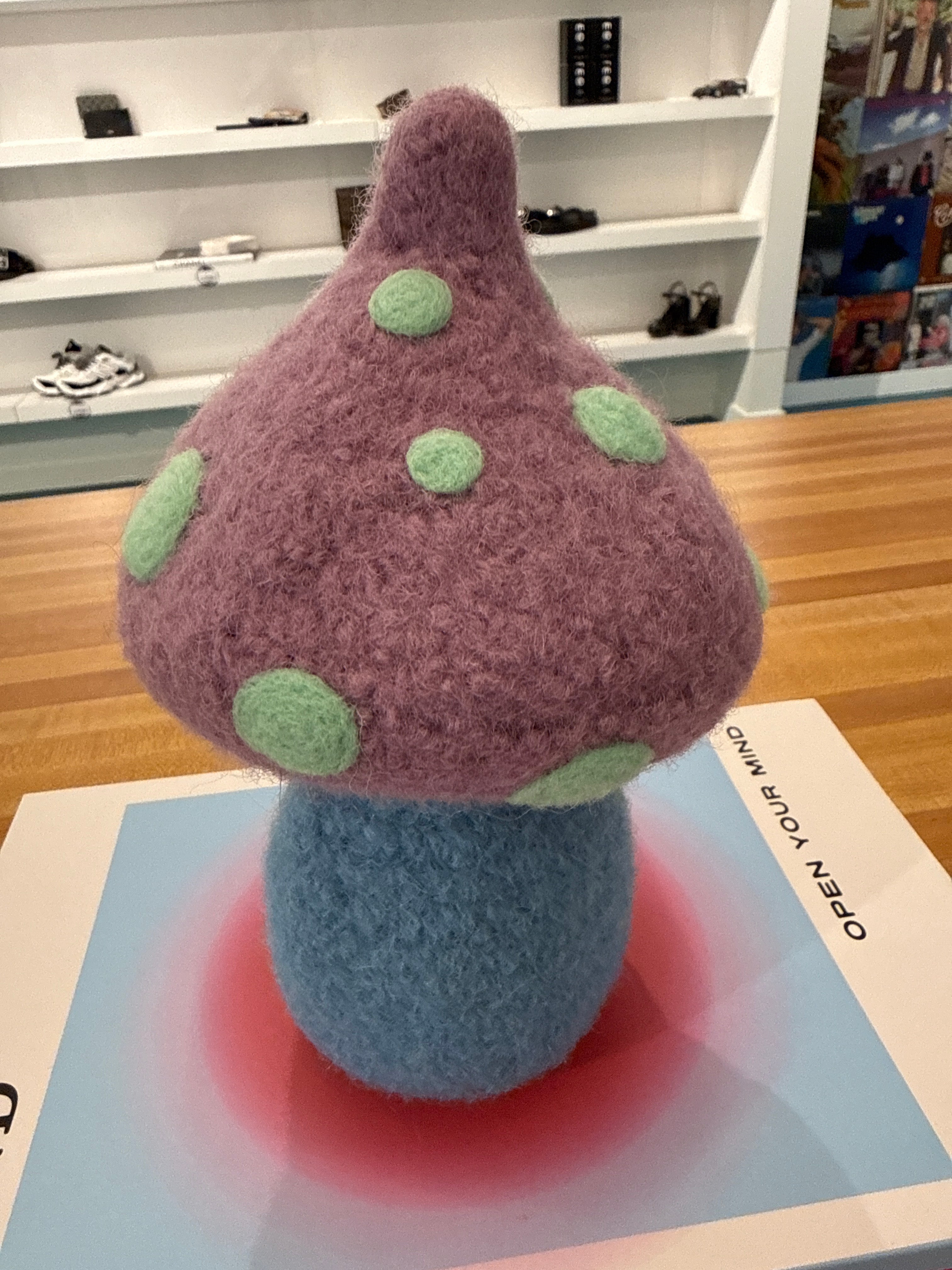 Custom Knit Mushroom