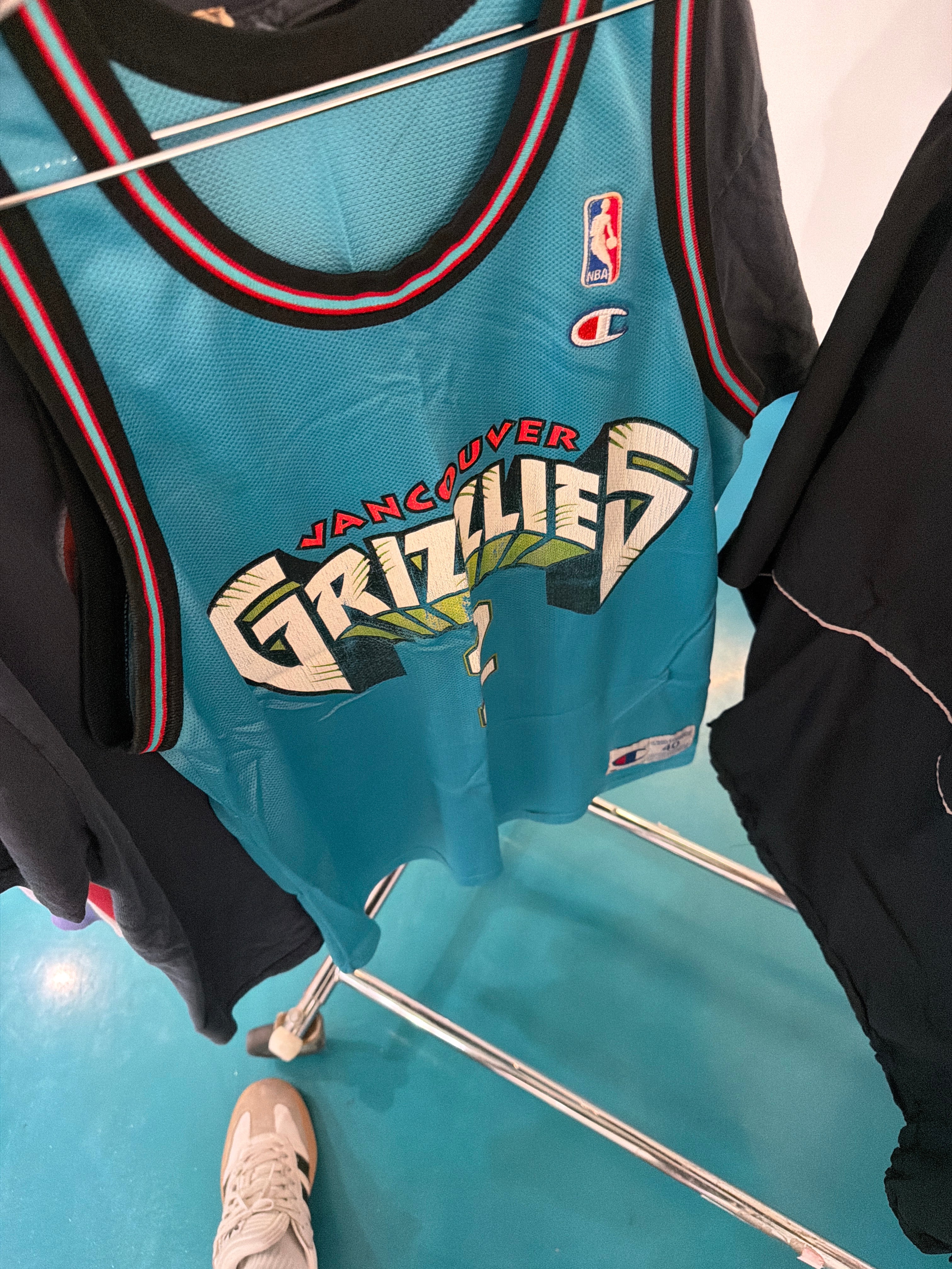 Vancouver Grizzlies Anthony Jersey