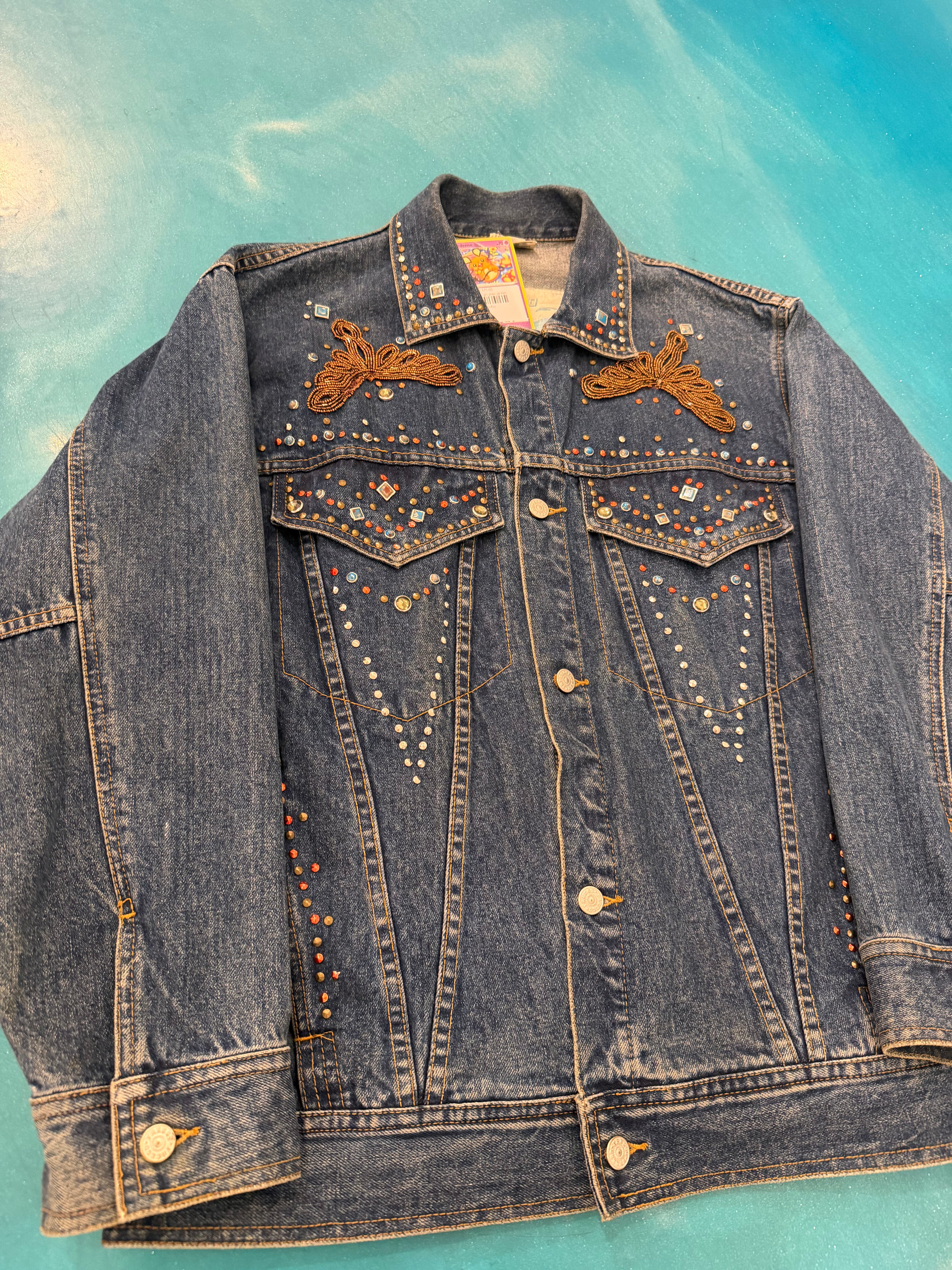 80’s Free go jean jacket (M)