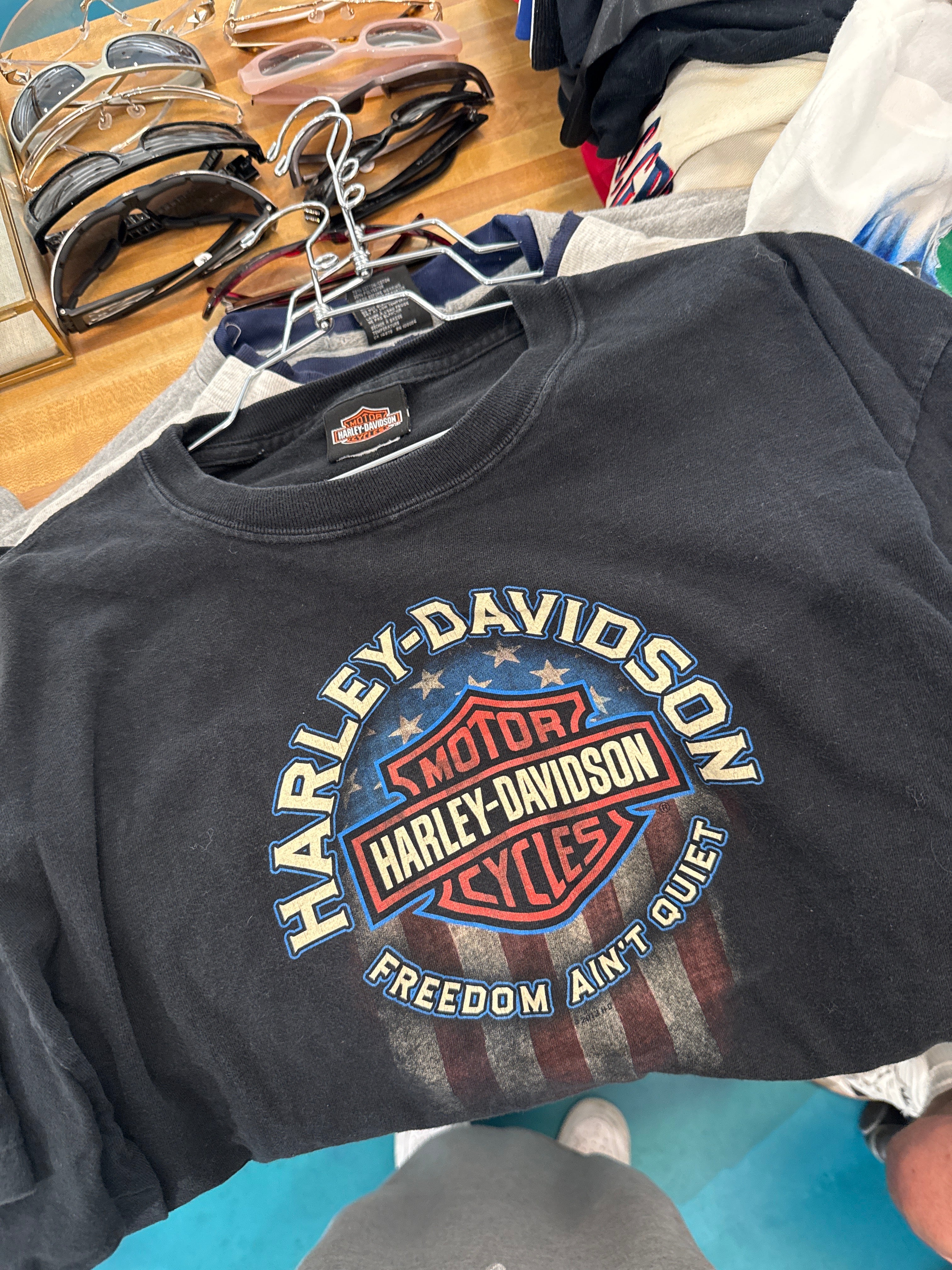 Black Harley Tee (XL)