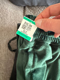 Green Velour Pants