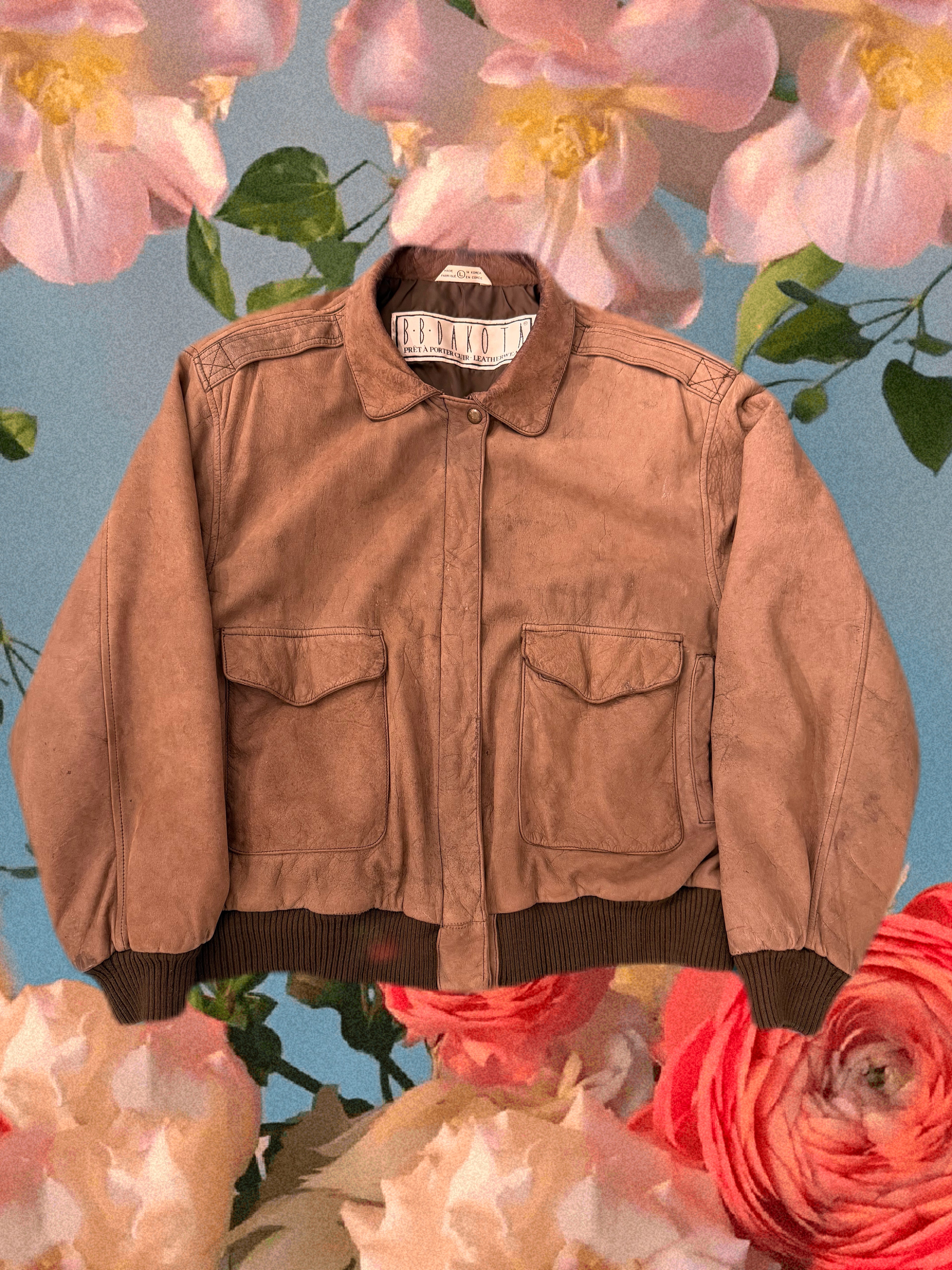 Vintage BB Dakota Leather Jacket (L)