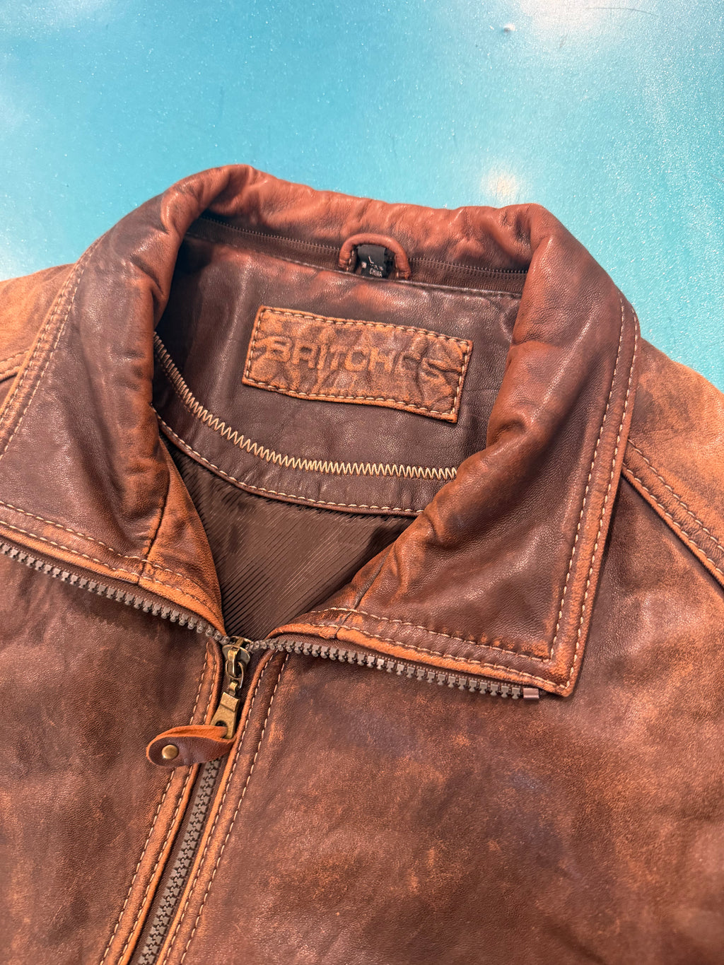 Vintage Britches Leather Jacket (L)