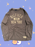 Distressed Tommy Hilfiger Longsleeve (XL)