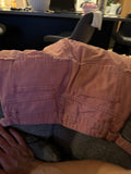 Pink cargo pants