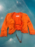 Open-Front Bolero Jacket - MICHAA