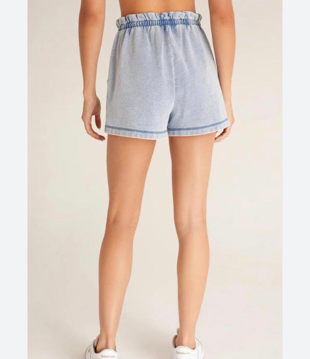 Z Supply Gael Knit Denim Short (MWV)