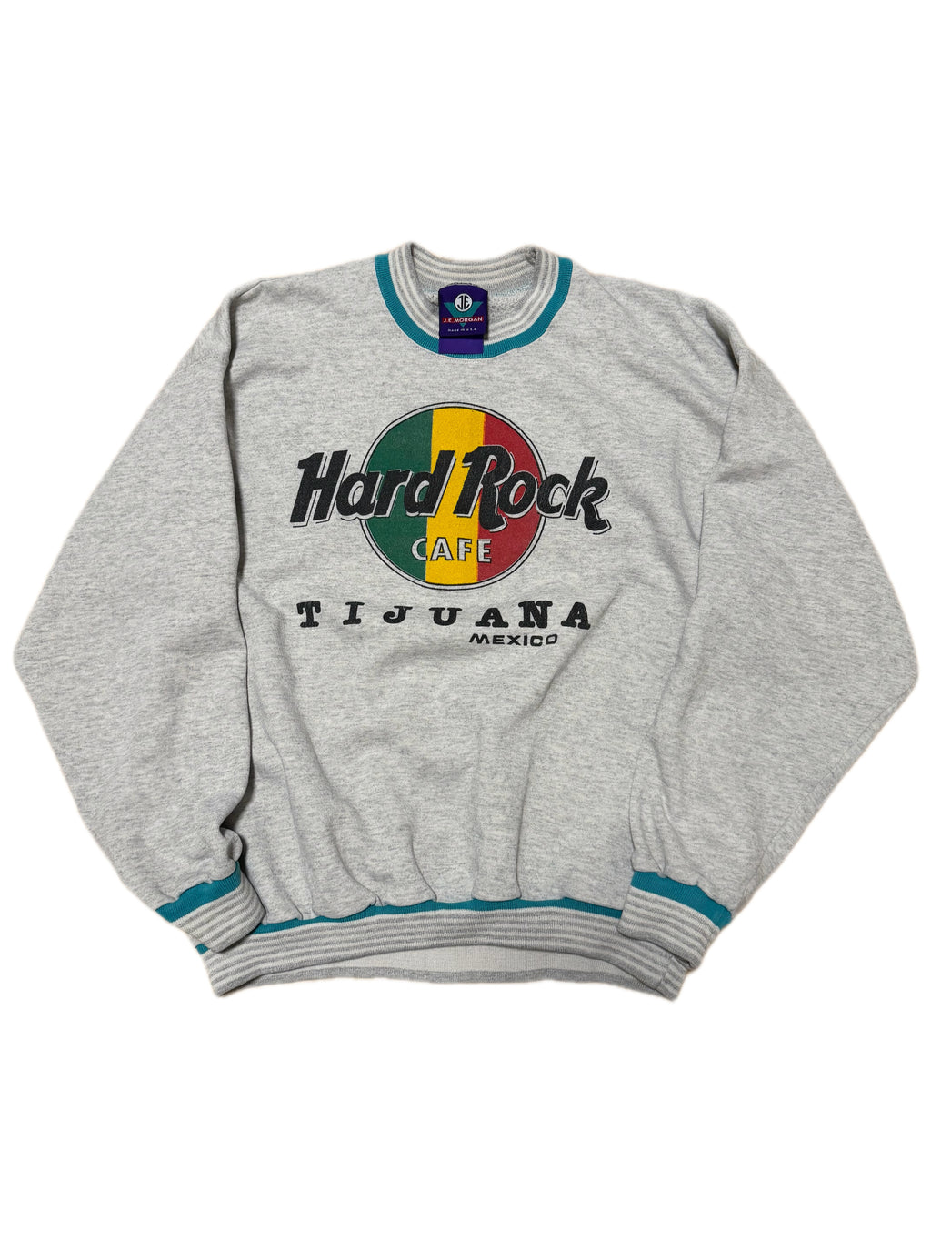 Vintage Boot Hard Rock Cafe Sweater (L)