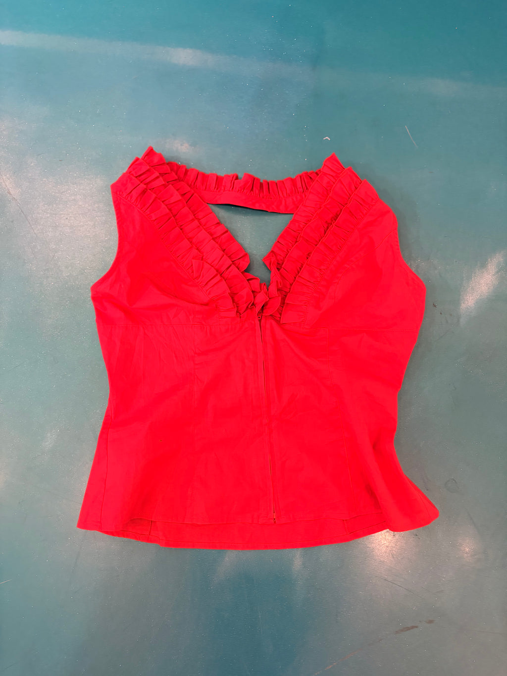 Red Moda Top (M)