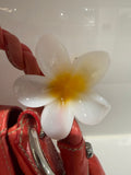 White Flower Hair Clip