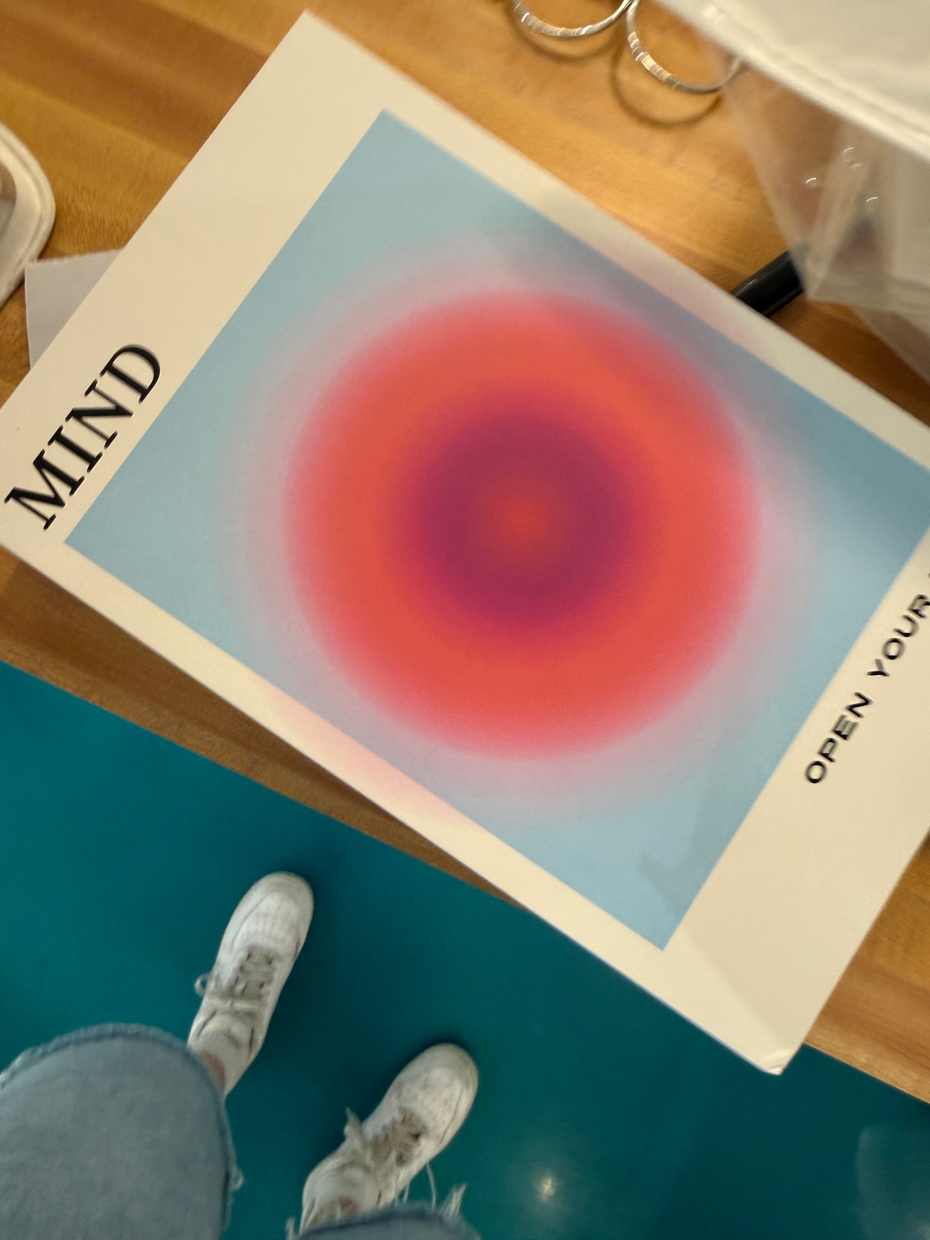 Blue Aura Decor Book