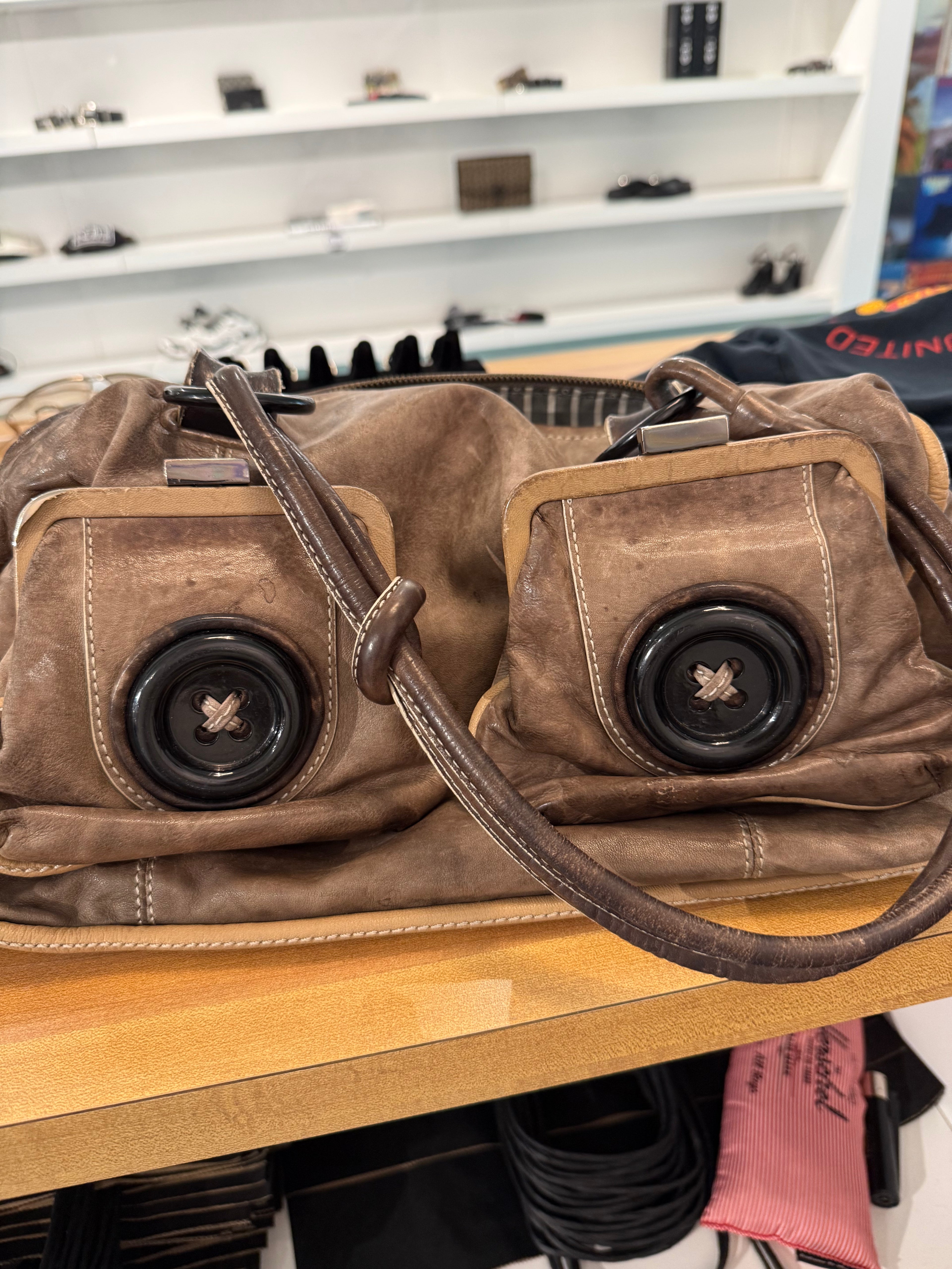 Vintage Mimco Leather Bag