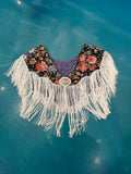 Vintage 1980s/1990s Western Fringe Collar